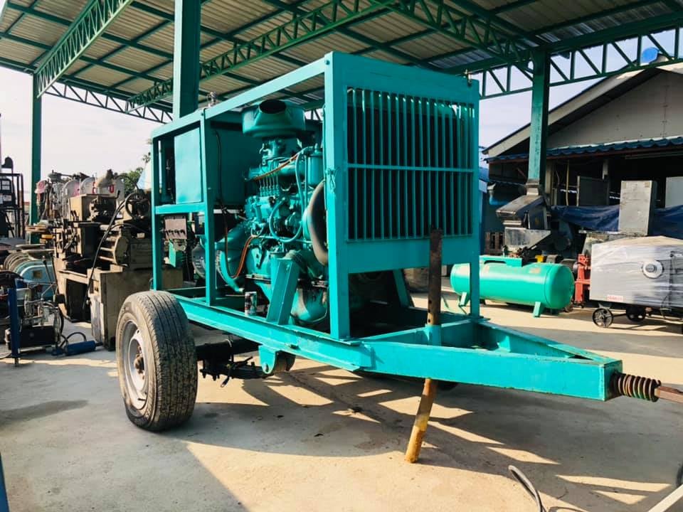 (เครื่องฟิตติดง่าย) เครื่องปั่นไฟ ABB 30 KVA ดีเซล 6 สูบ