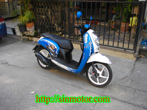 ขาย Honda Scoopy i หัวฉีด ล้อแม็ก สวยเครื่องเยี่ยม ได้ไปใช้ยาวๆ ราคา 22000 บาท