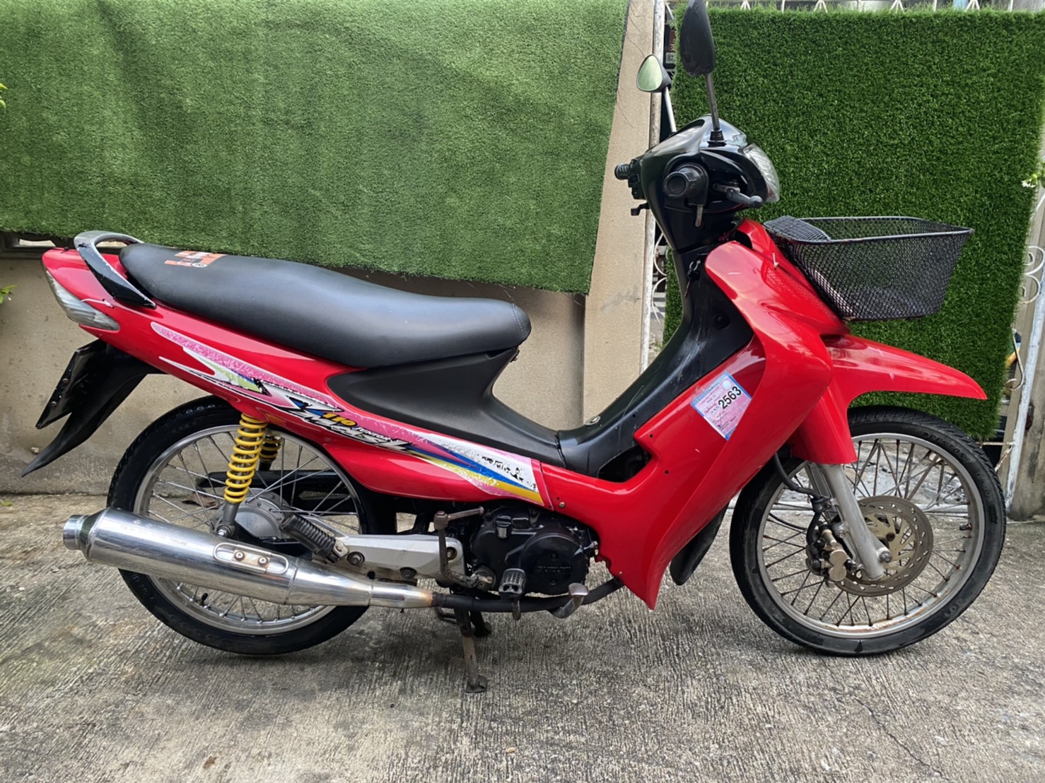 suzuki Smash 110 สตาทเท้า ราคา9500