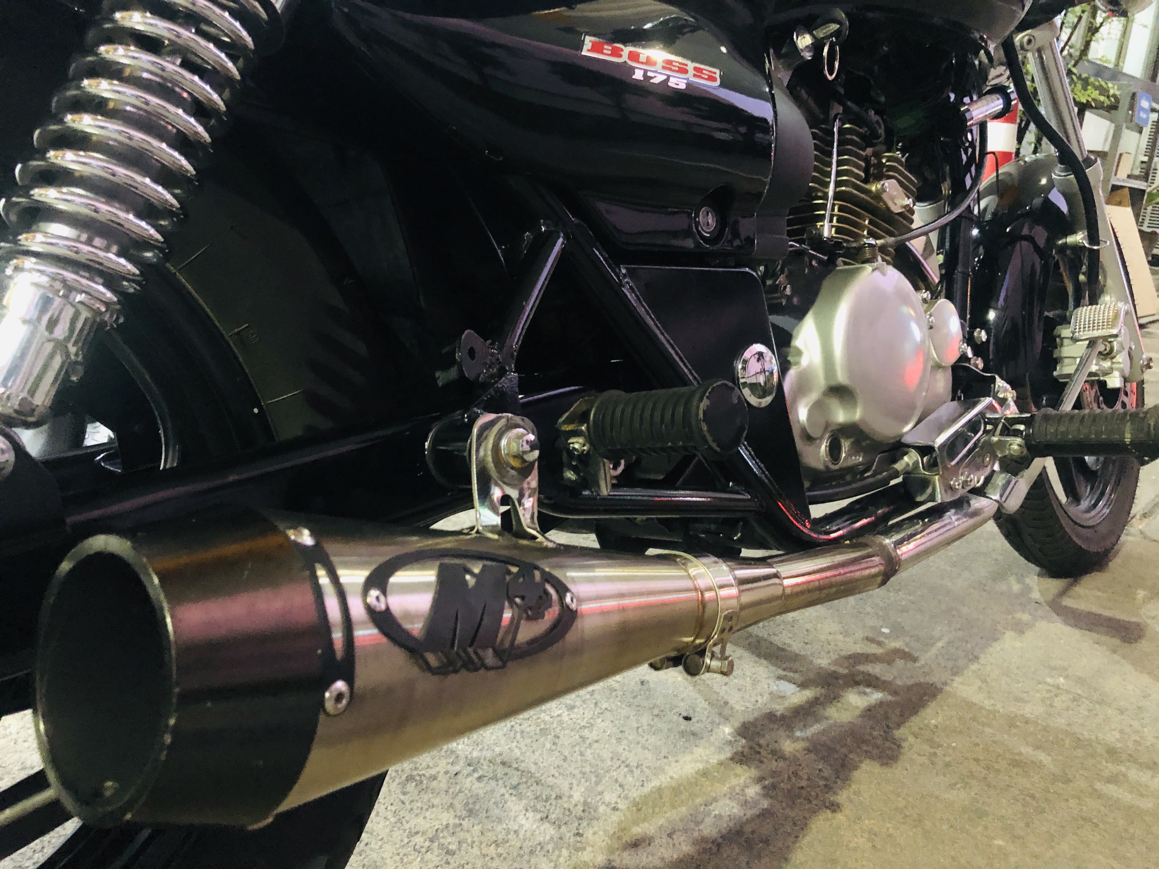 ขาย boss 175 รถสวยพร้อมใช้งาน