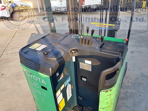ขาย รถโฟล์คลิฟท์ไฟฟ้า TOYOTA รุ่น 7-FBRS15 (รถนอกนำเข้าญึ่ปุ่น)