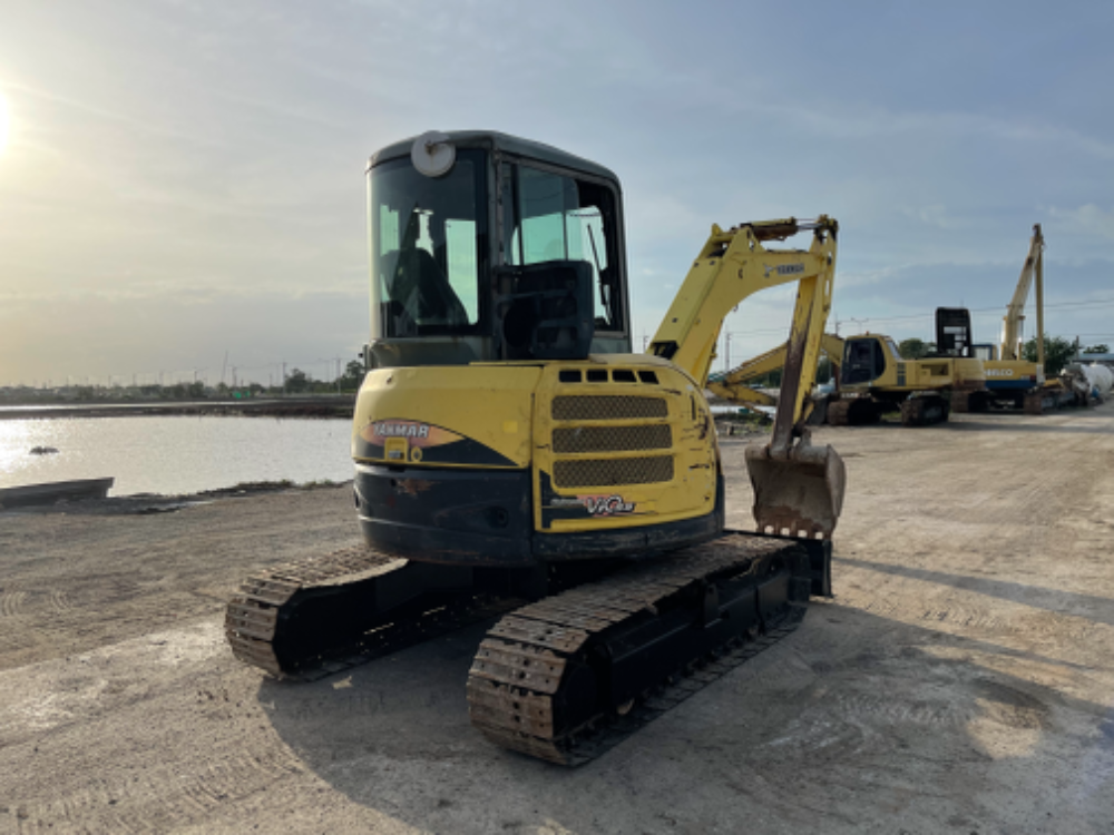 YANMAR VIO55-5b เก่านอกแท้ ไม่เคยใช้งานในไทย คอนโทรนน้ำมัน เครื่อง4สูบ เครื่องปั้มเร็วแรง 