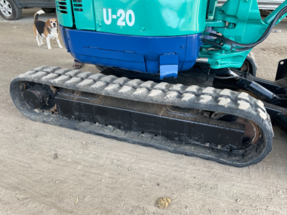 🚘Kubota u20 เก่านอก มีลายเจาะ ปั้มนิ้ว ใช้งานน้อย 3,891 ชั่วโมงแทร็กยาง เครื่องปั้มแรงดี ช่วงล่างแน่น