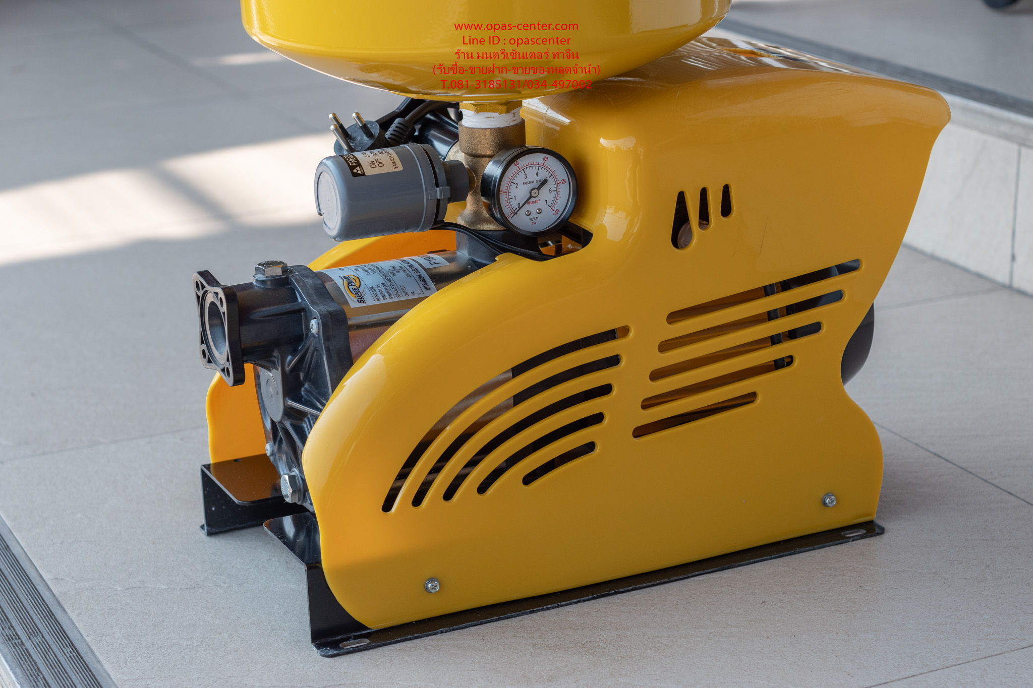 MITSUBISHI ปั๊มอัตโนมัติ แรงดันคงที่ รุ่น UMCH-755S. 750 W มือสอง สภาพใหม่มาก