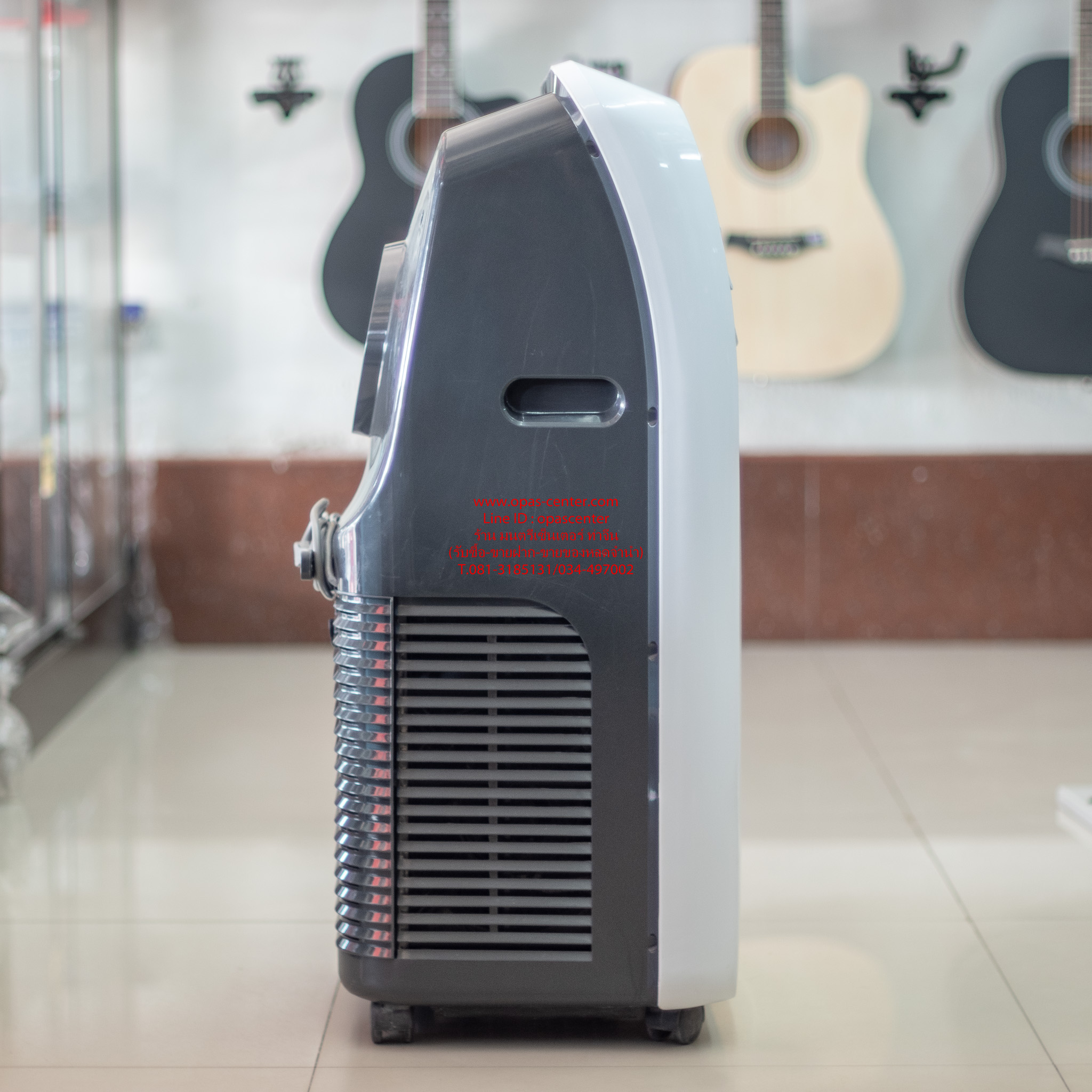 แอร์เคลื่อนที่ Aconatic 12000 BTU รุ่น AN-PAC12F2 มือสอง สภาพดี มีรีโมท ท่อครบ