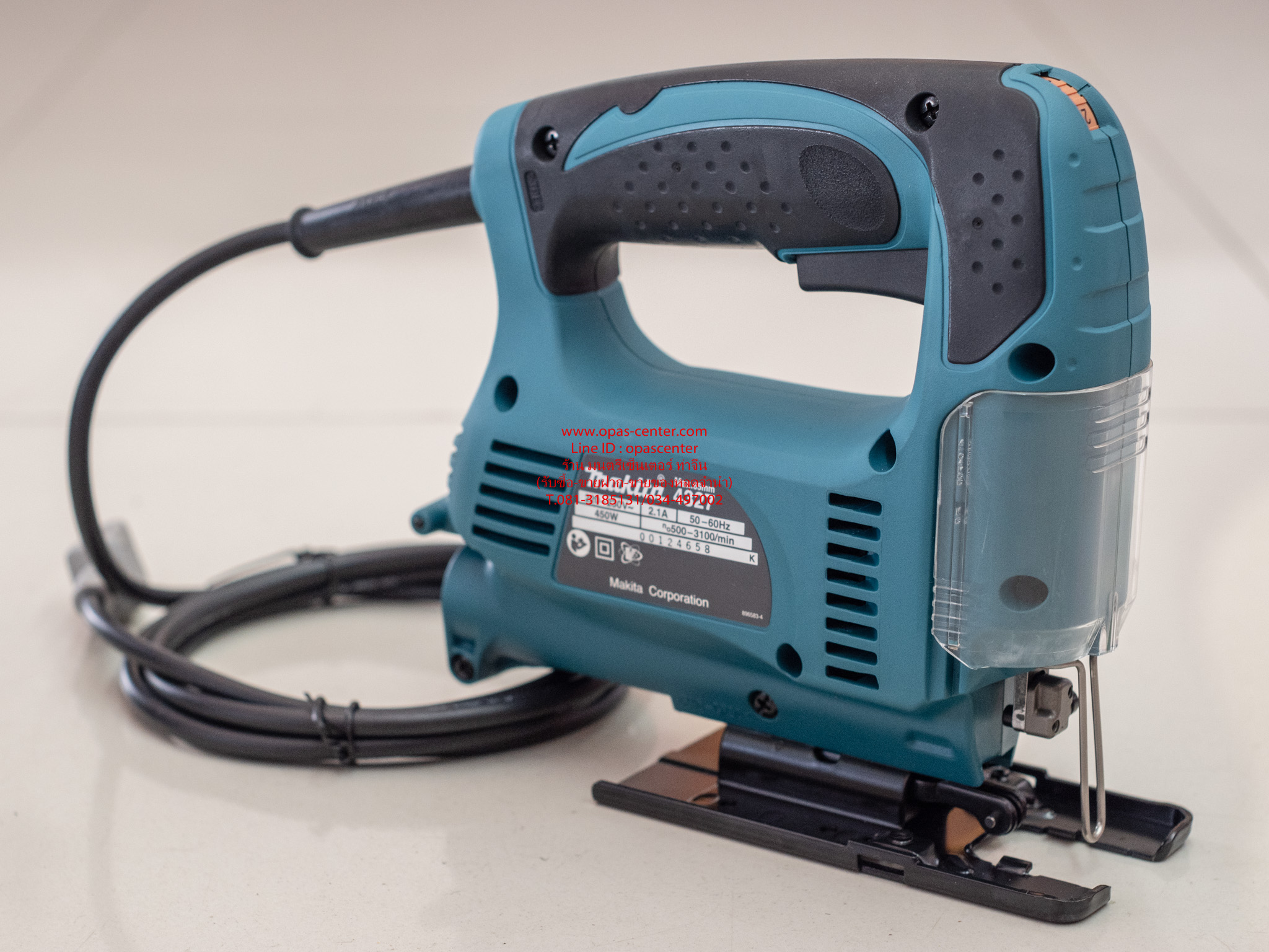 จิ๊กซอว์ ปรับรอบ MAKITA รุ่น 4327 450W. ของใหม่ ยกกล่อง ยังไม่ได้ใช้งาน