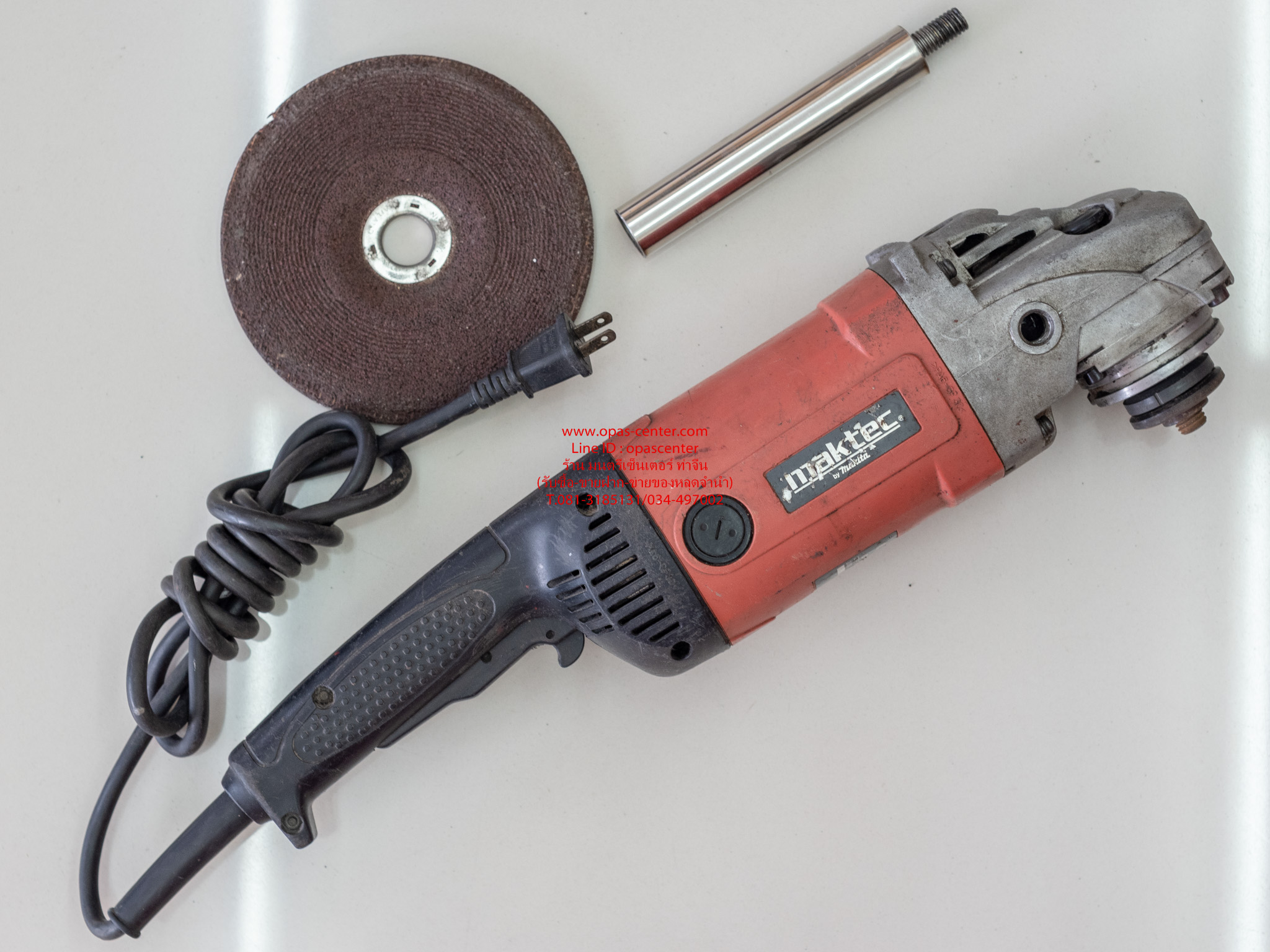 เครื่องเจียรไฟฟ้า 7 นิ้ว MAKTEC รุ่น MT900 สภาพใหม่ ของแท้