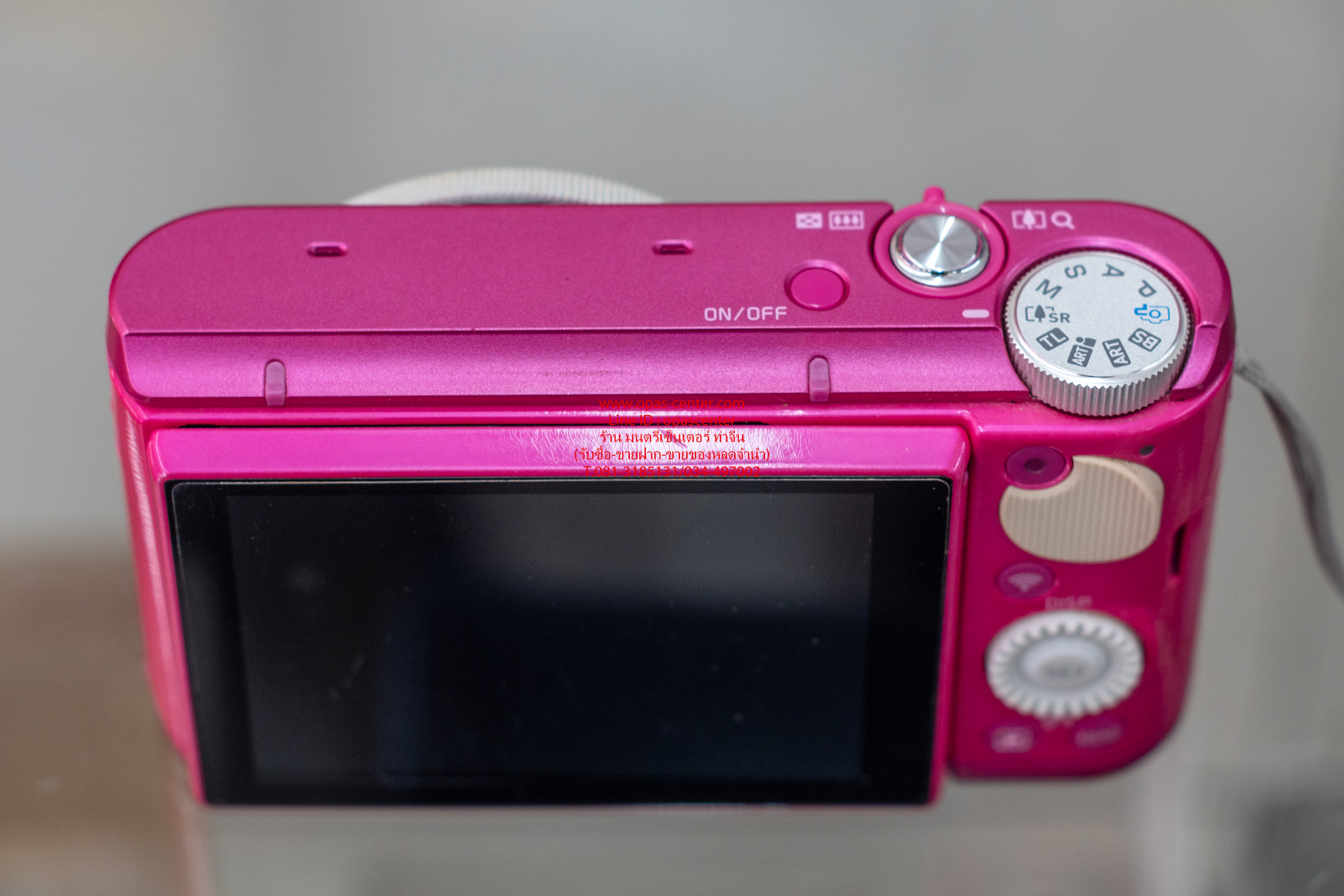 กล้องฟรุ้งฟริ้ง Casio EX-ZR3600 สีชมพู ต่อ Wifi สภาพใหม่ มีกล่อง ที่ชาร์ท เมม 16 GB