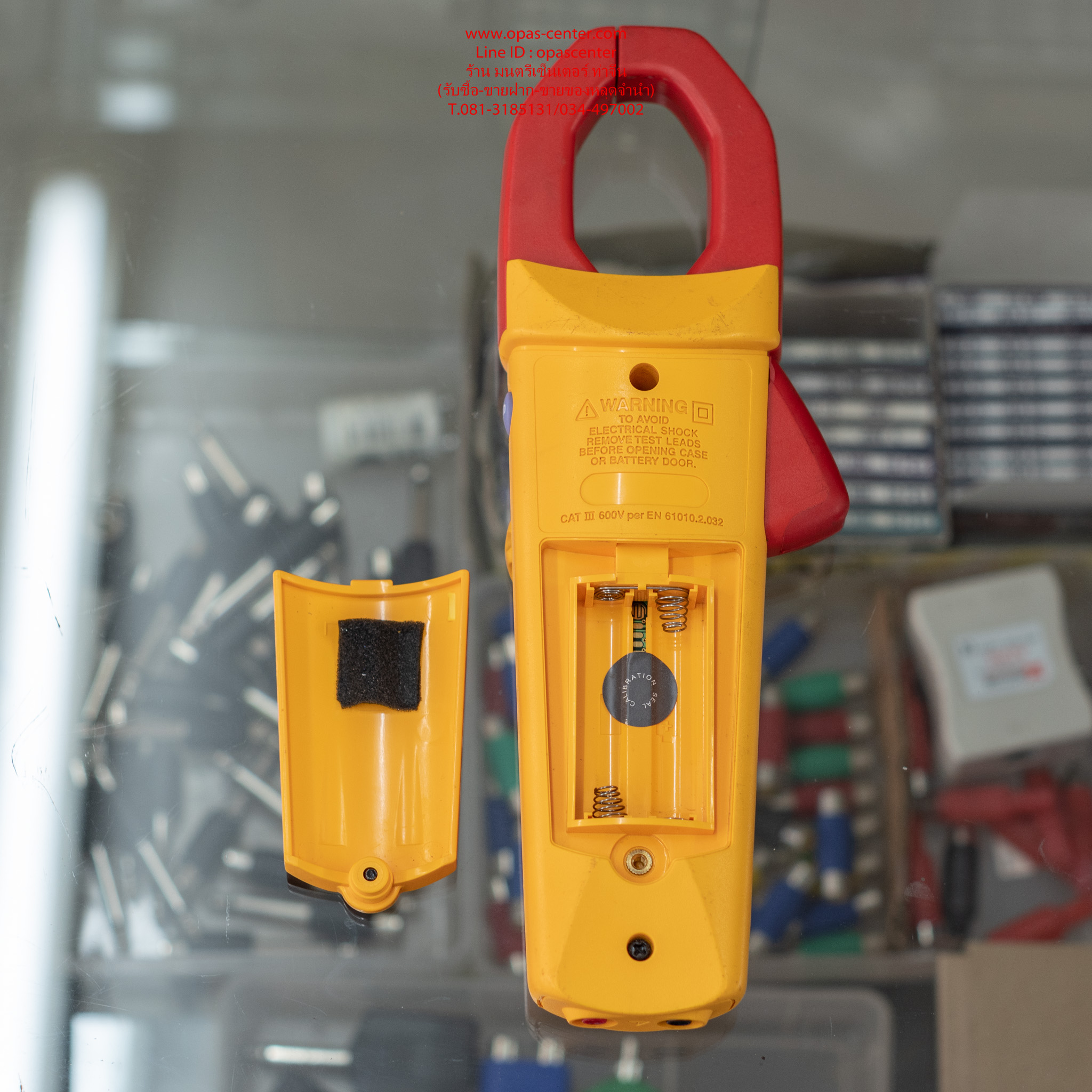 มิเตอร์วัดกระแส FLUKE รุ่น 902 ขนาด 1000V & 600A AC/DC TRMS Clamp Meter มือสอง สภาพดี