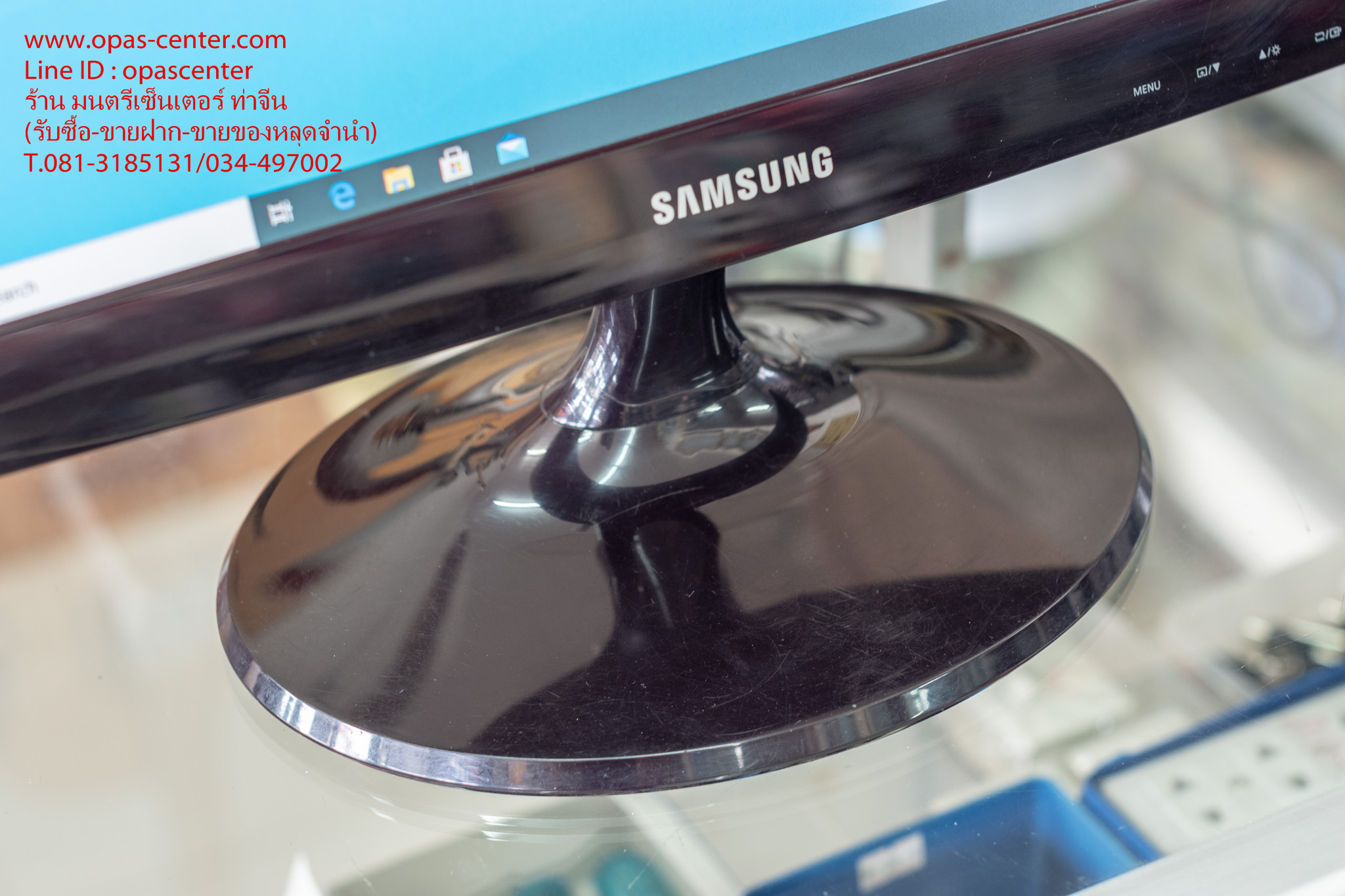 จอ LED SAMSUNG S20C300BL 20นิ้ว /D-SUB/DVI มือสอง สภาพดี พร้อมสาย D-SUB