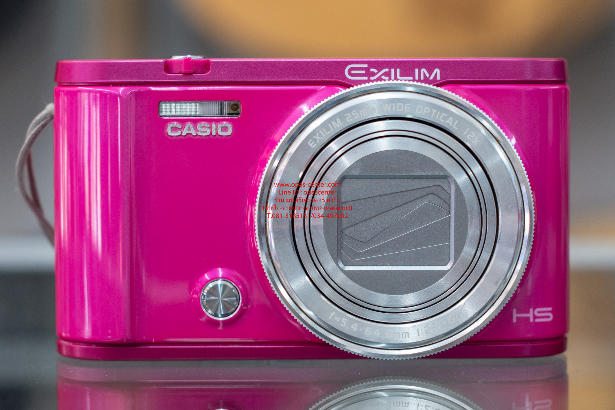 กล้องฟรุ้งฟริ้ง Casio EX-ZR3600 สีชมพู ต่อ Wifi สภาพใหม่ มีกล่อง ที่ชาร์ท เมม 16 GB