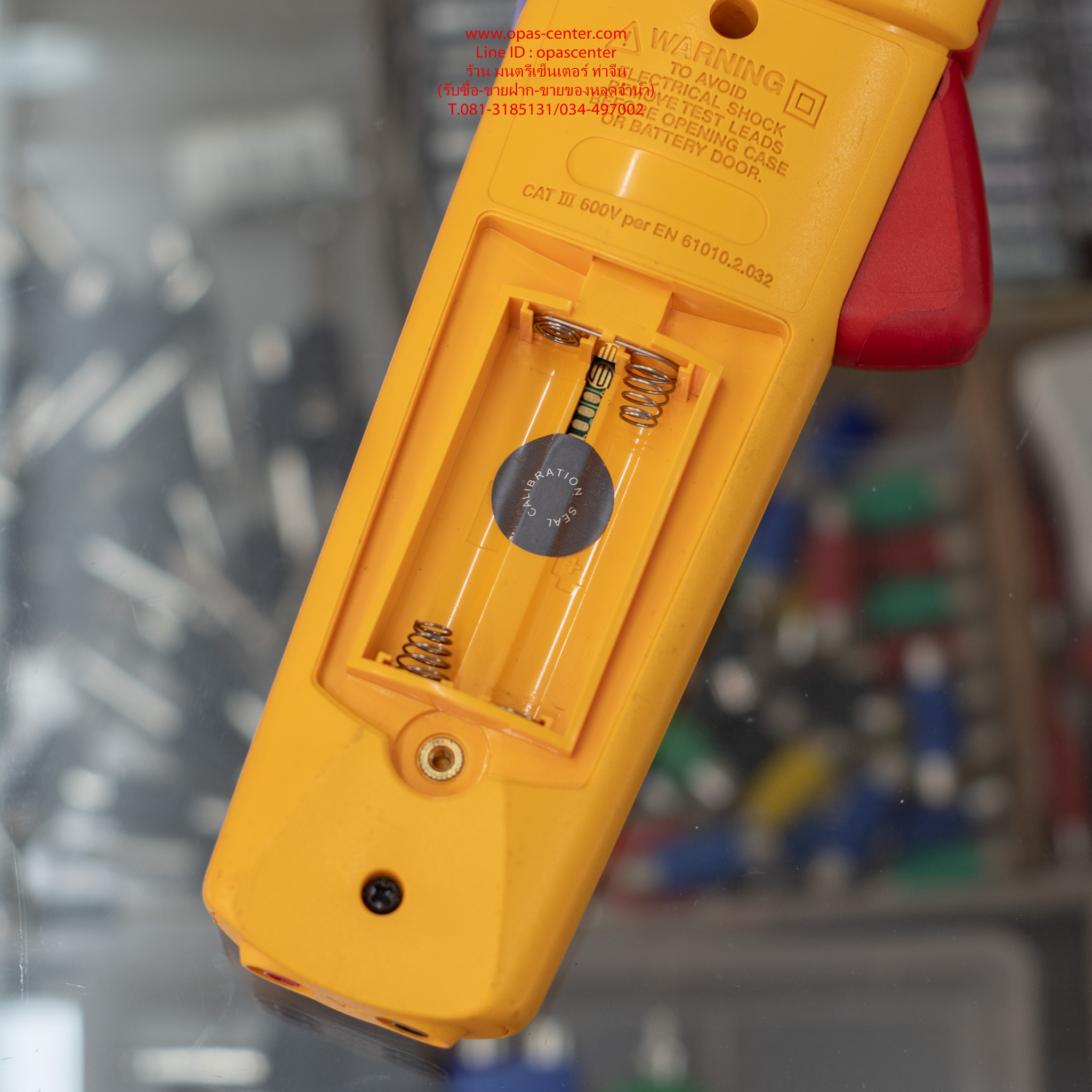 มิเตอร์วัดกระแส FLUKE รุ่น 902 ขนาด 1000V & 600A AC/DC TRMS Clamp Meter มือสอง สภาพดี