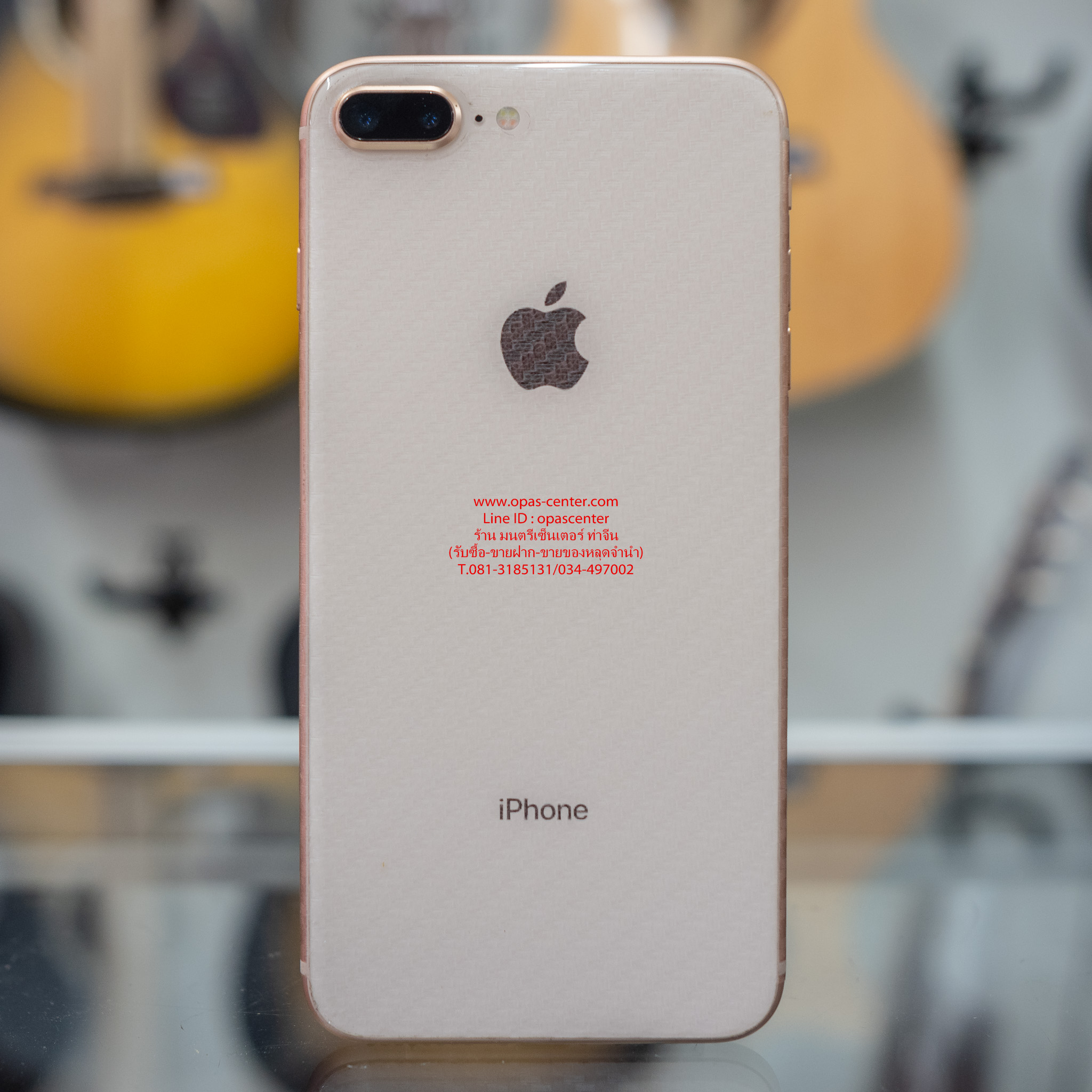 iphone 8 Plus 64GB สภาพใหม่ TH ประกันเพิ่งหมด สีทอง ยกกล่อง