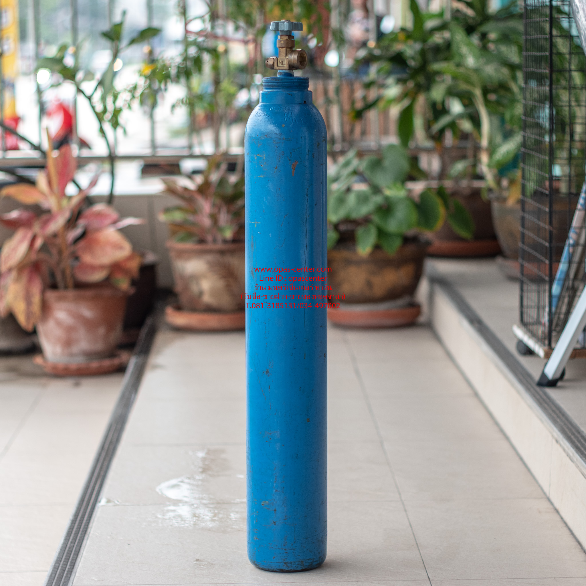 ถังอาร์กอน 10 ลิตร สภาพใหม่ 1.5คิว