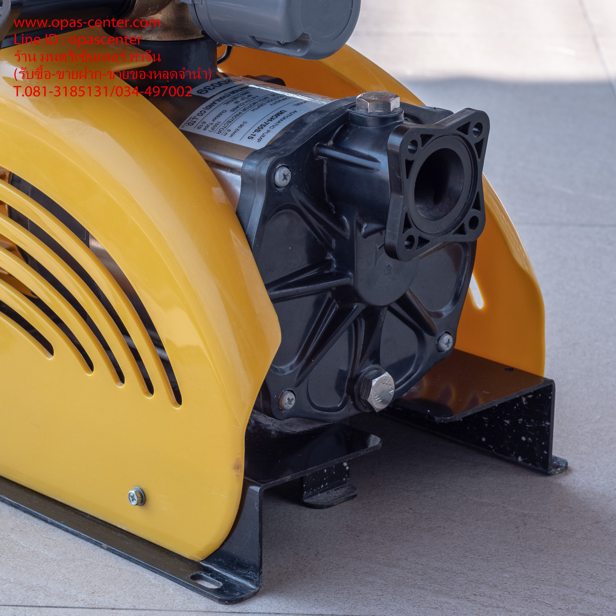 MITSUBISHI ปั๊มอัตโนมัติ แรงดันคงที่ รุ่น UMCH-755S. 750 W มือสอง สภาพใหม่มาก