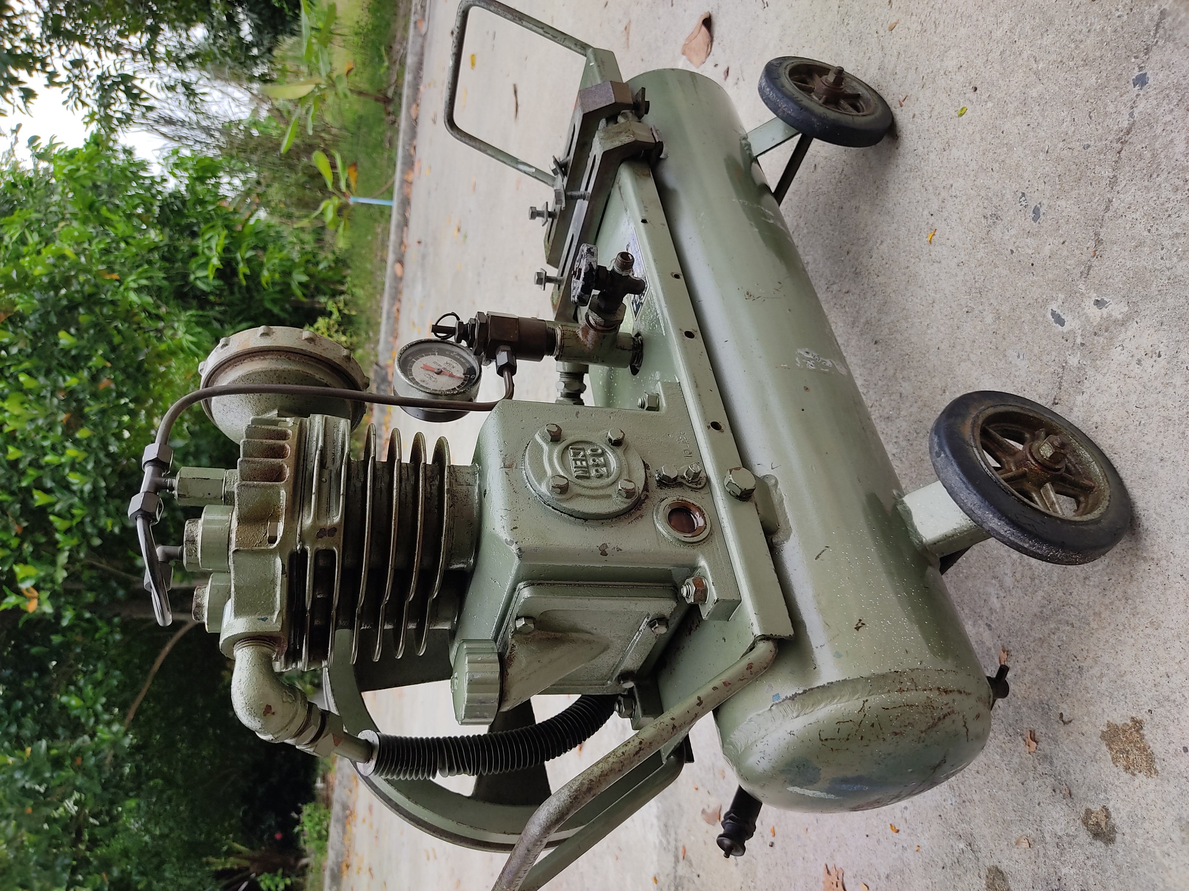 ปั้มลม Meiji Made in Japan