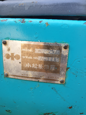 ขายkomatsu pc20-7