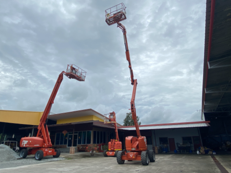 รถกระเช้าบูม Boom Lift Genie รุ่น Z-45/25 สูง13.70เมตร รถนอกนำเข้า ไม่เคยใช้ในไทย รถพร้อมใช้งาน โทร 