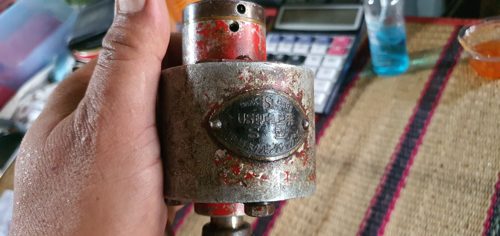 ตัวแปลงเครื่องเจาะให้เป็นเครื่องต๊าป MOS no.2 ขาย 2000 บาท 0814583376 เอก ตัวแปลงเครื่องเจาะให้เป็นเครื่องต๊าป MOS no.2 ขาย 2000 บาท 0814583376 เอก