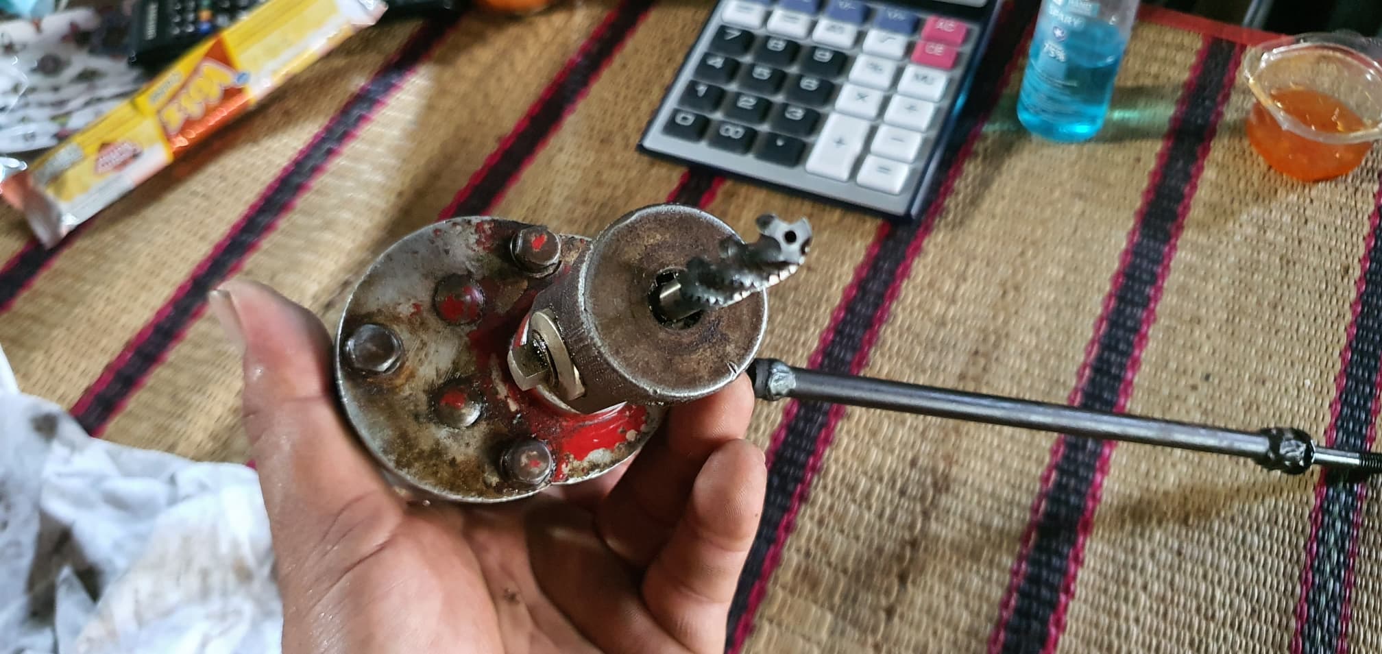 ตัวแปลงเครื่องเจาะให้เป็นเครื่องต๊าป MOS no.2 ขาย 2000 บาท 0814583376 เอก ตัวแปลงเครื่องเจาะให้เป็นเครื่องต๊าป MOS no.2 ขาย 2000 บาท 0814583376 เอก