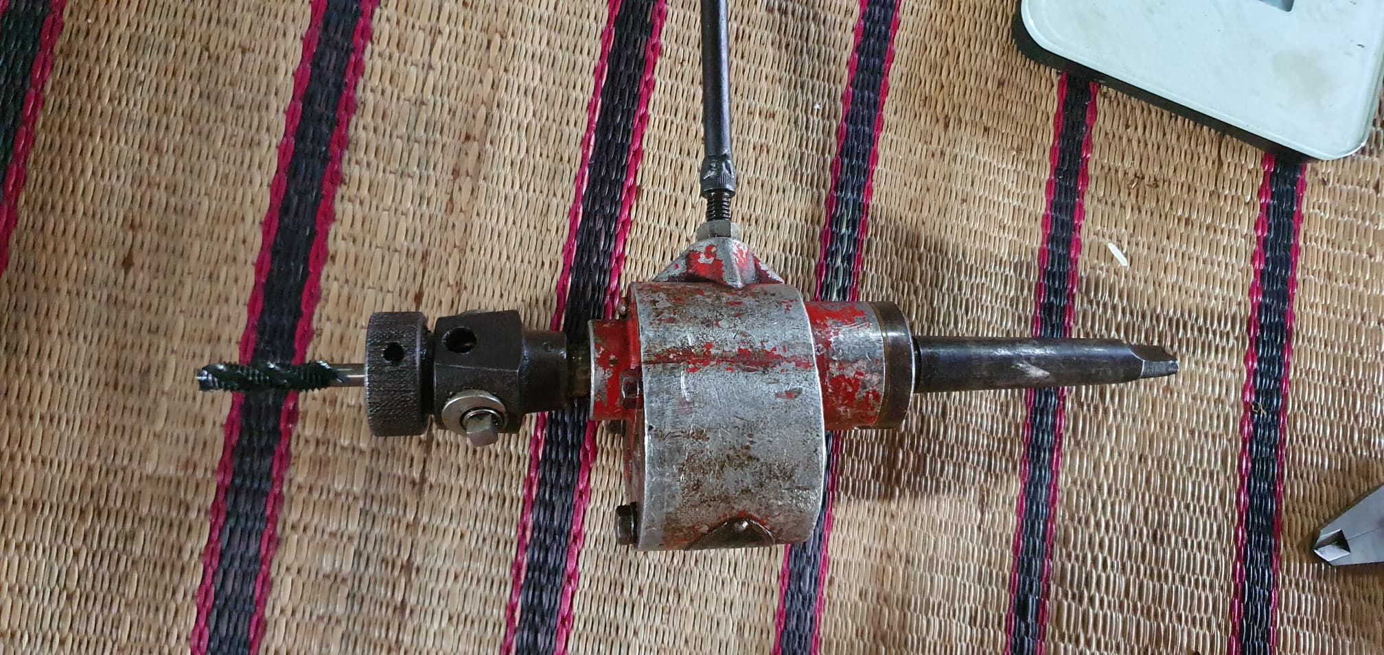 ตัวแปลงเครื่องเจาะให้เป็นเครื่องต๊าป MOS no.2 ขาย 2000 บาท 0814583376 เอก ตัวแปลงเครื่องเจาะให้เป็นเครื่องต๊าป MOS no.2 ขาย 2000 บาท 0814583376 เอก