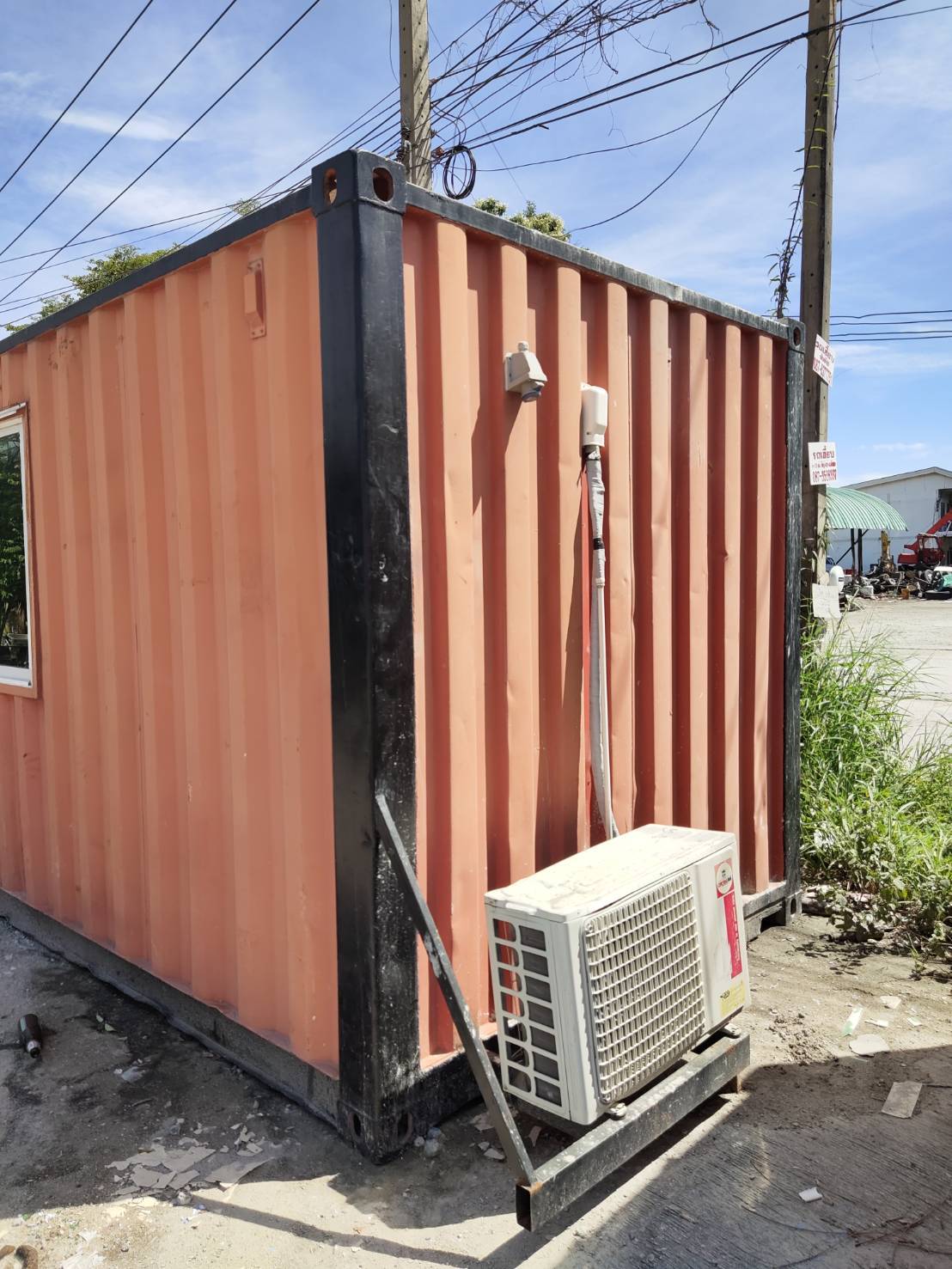 ขายคอนเทนเนอร์ออฟฟิศพร้อมใช้ราคา89,000โทร0814064505