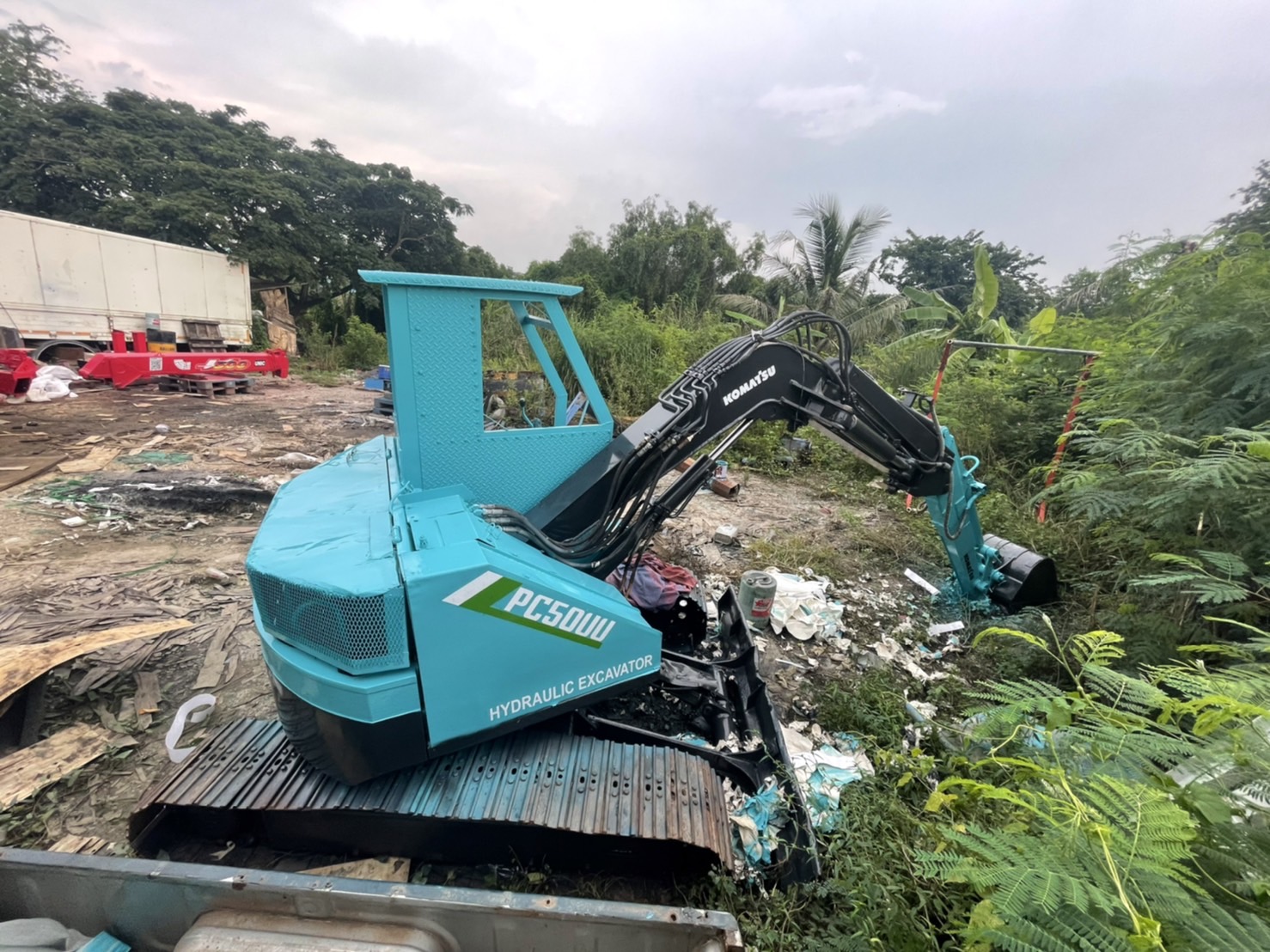 ขาย แม็คโคร Komatsu PC50UU-1 ขาย แม็คโคร Komatsu PC50UU-1