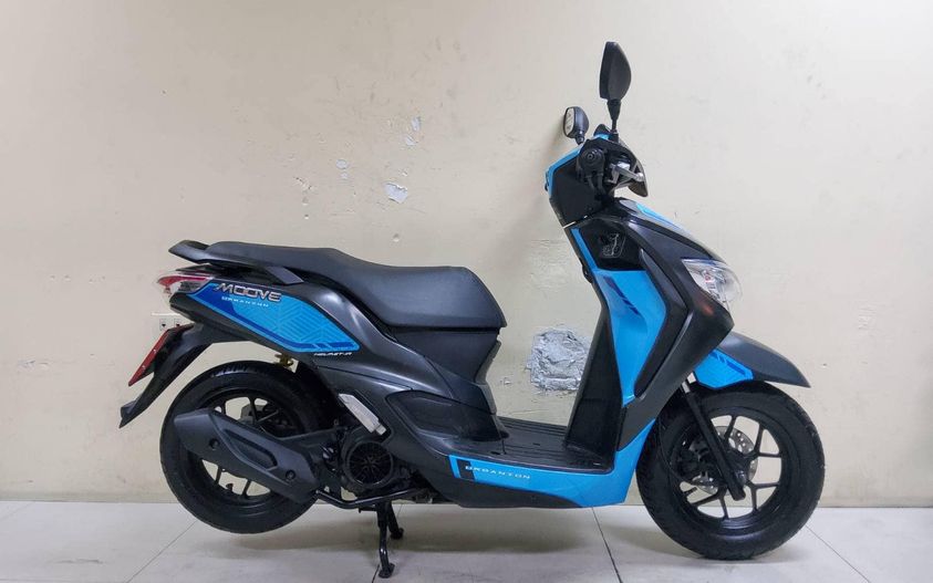 Honda Moove ตัวท็อป idlingstop combibrake โฉมใหม่ล่าสุด สภาพเกรดA 5685 กม. เอกสารพร้อมโอน