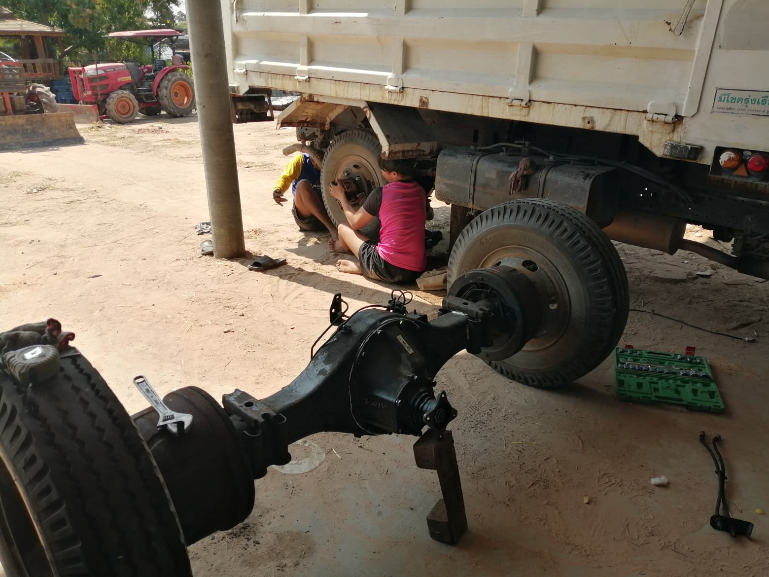 เสื้อเพลาพร้อมเฟืองท้ายฮีโน่ ดูโท่