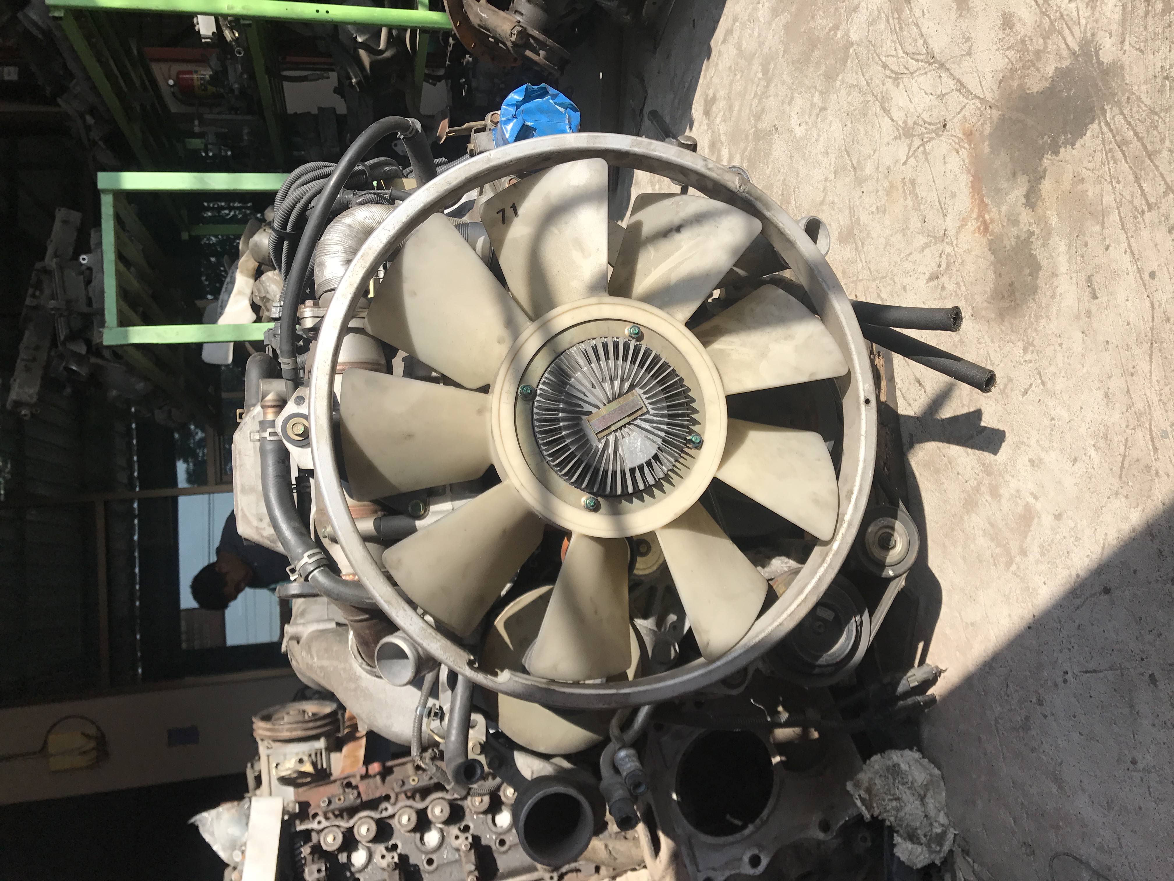 เครื่อง Hino Jo7E พร้อมเกียร์ พร้อมกล่อง พร้อมขาคันเร่ง