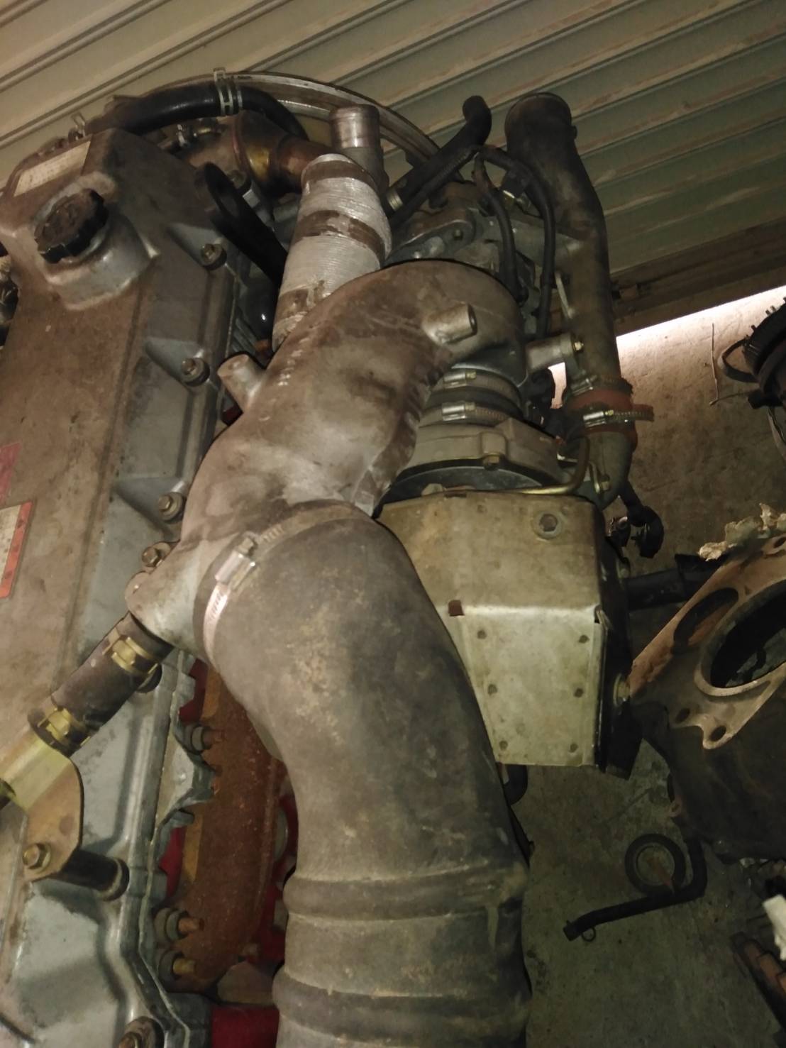 เครื่อง Hino Jo7E พร้อมเกียร์ พร้อมกล่อง พร้อมขาคันเร่ง