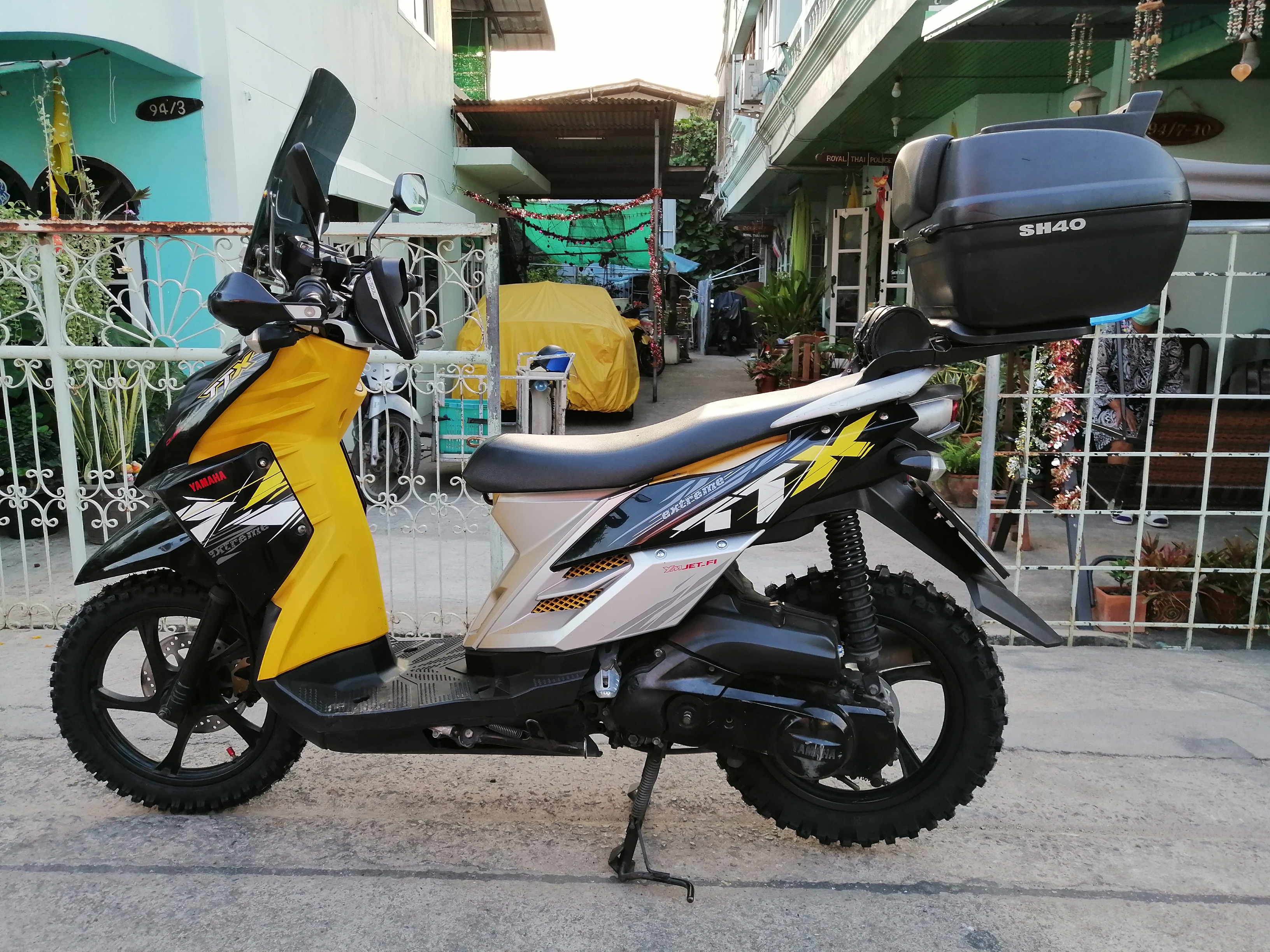 ขาย​ ​จยย.yamaha.ttx115i.​ 2015