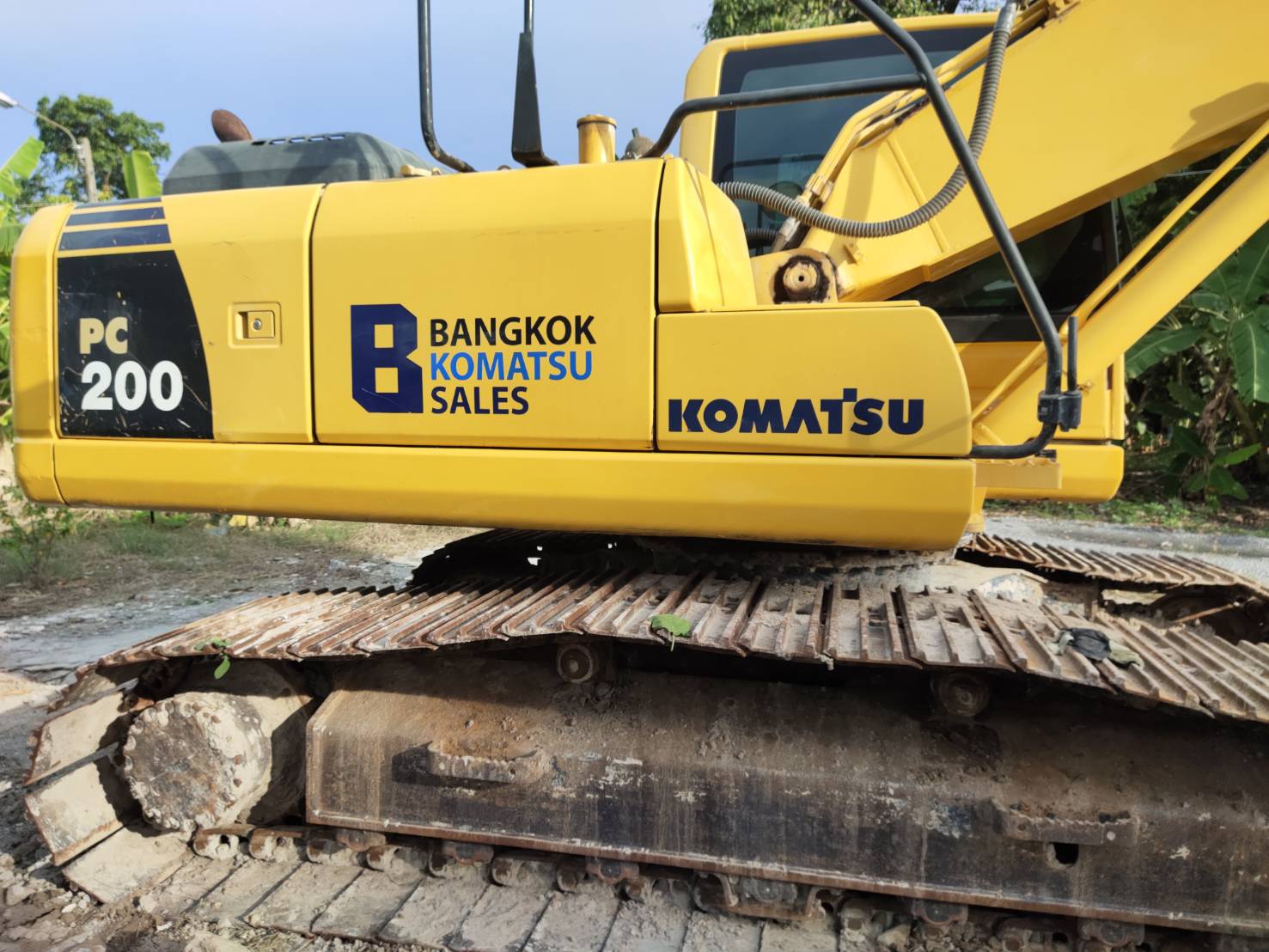 ลดราคาไปเลย ขายรถขุด KOMATSU PC 200 - 8 N1 มีกล้องหลัง สวยจัด รถห้าง Bangkok เซลล์ รถสวยจัดมาก