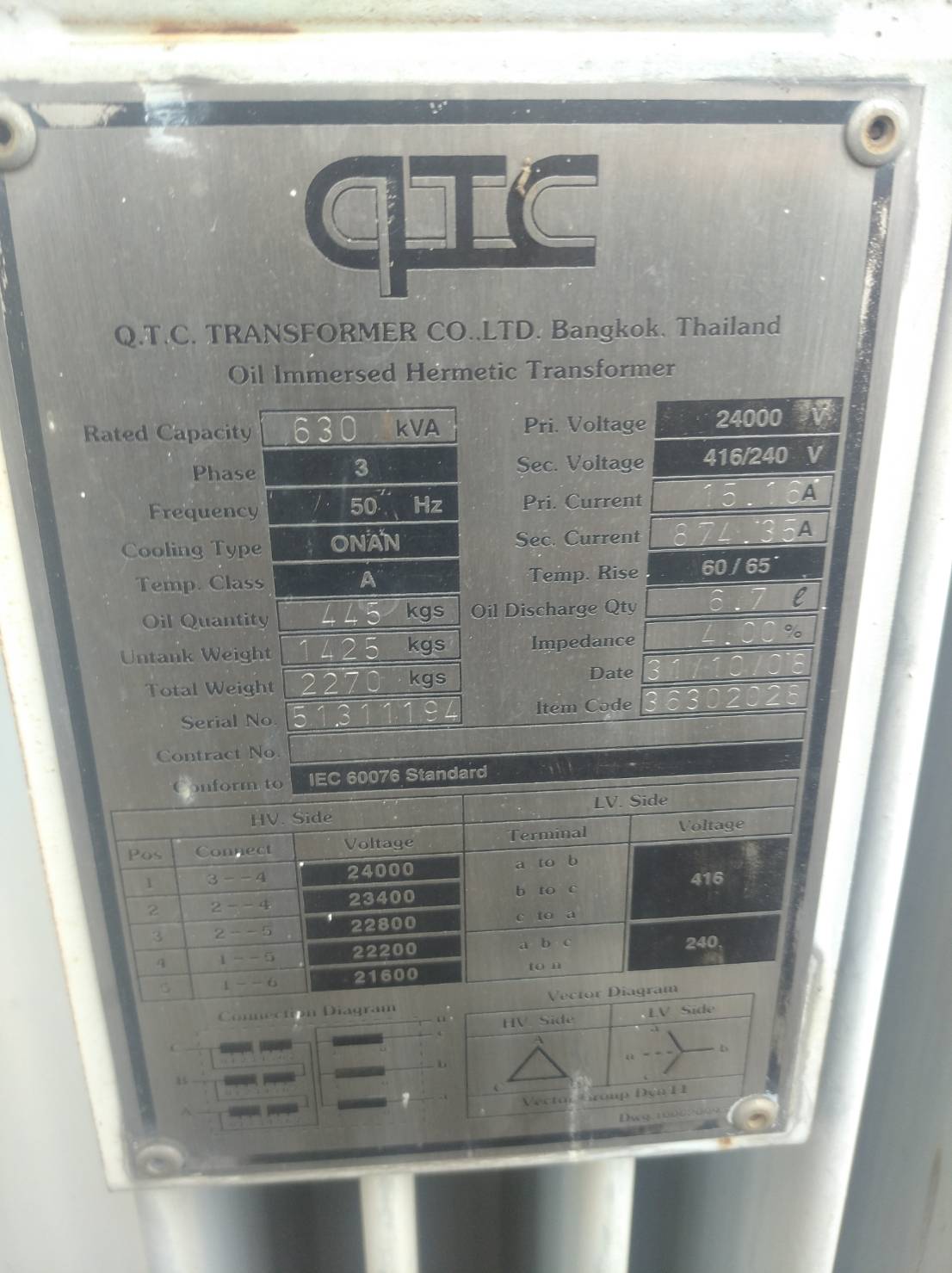 ขายหม้อแปลง630kva ขายหม้อแปลง630kva