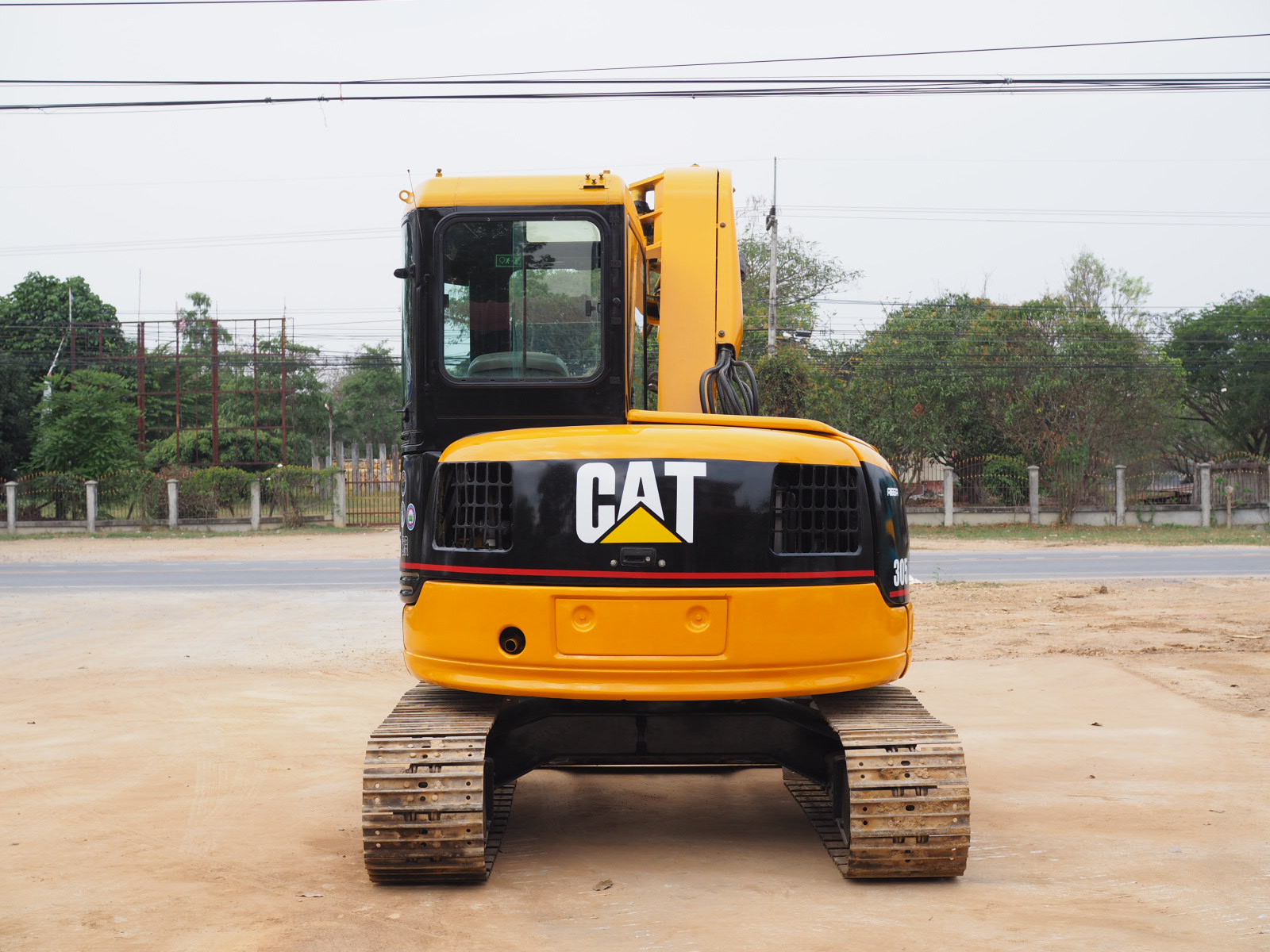 เก่านอกCAT305SR ไลน์เจาะ