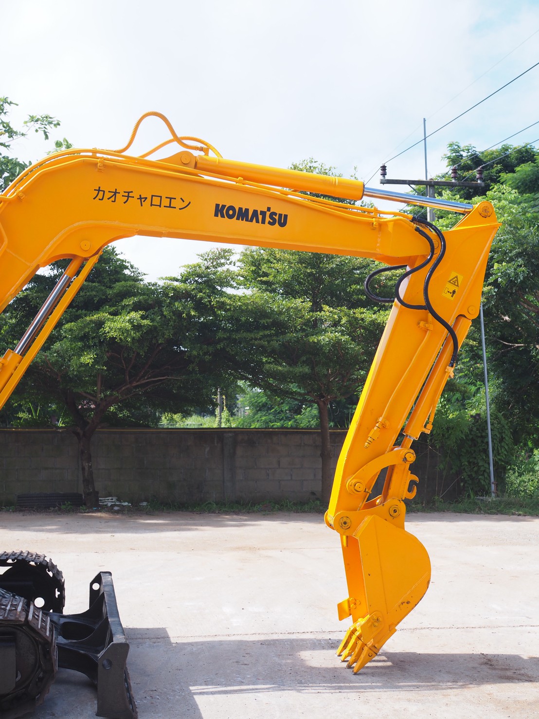 KOMATSU  PC50UU-2E  ไลน์เจาะ  อินวอย