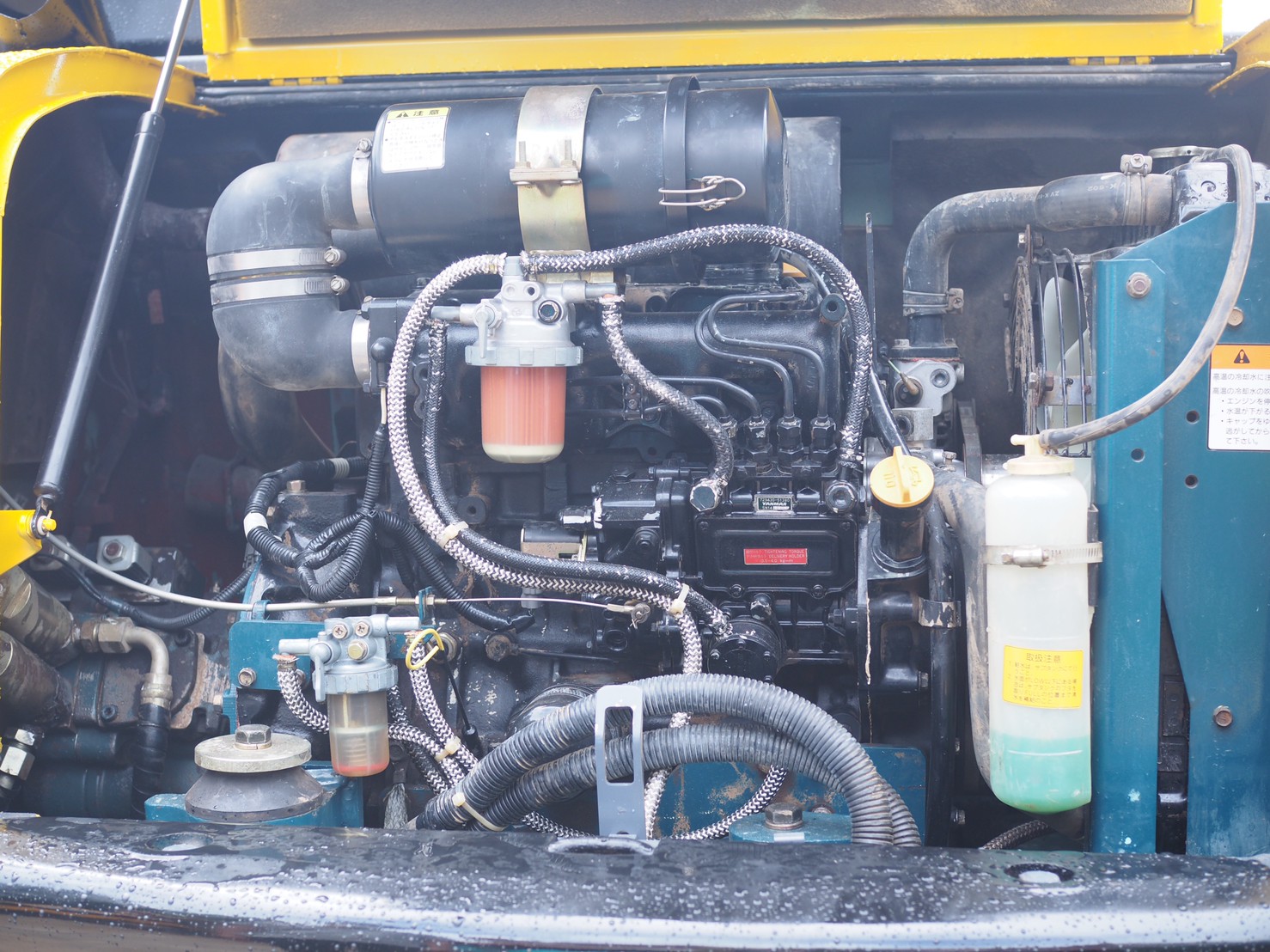 เก่านอกYANMAR​ B50-2A(5ตัน)ไม่เคยใช้งานในไทย ปั้มนิ้ว​ 