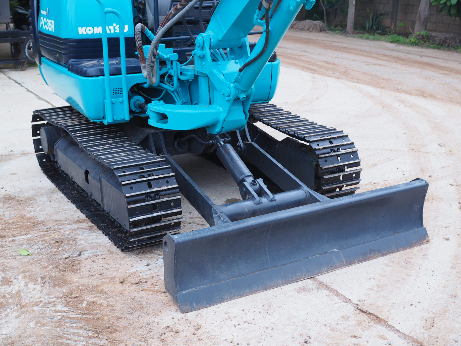 KOMATSU PC35R-8 ไลน์เจาะ แทรคใหม่ อินวอย