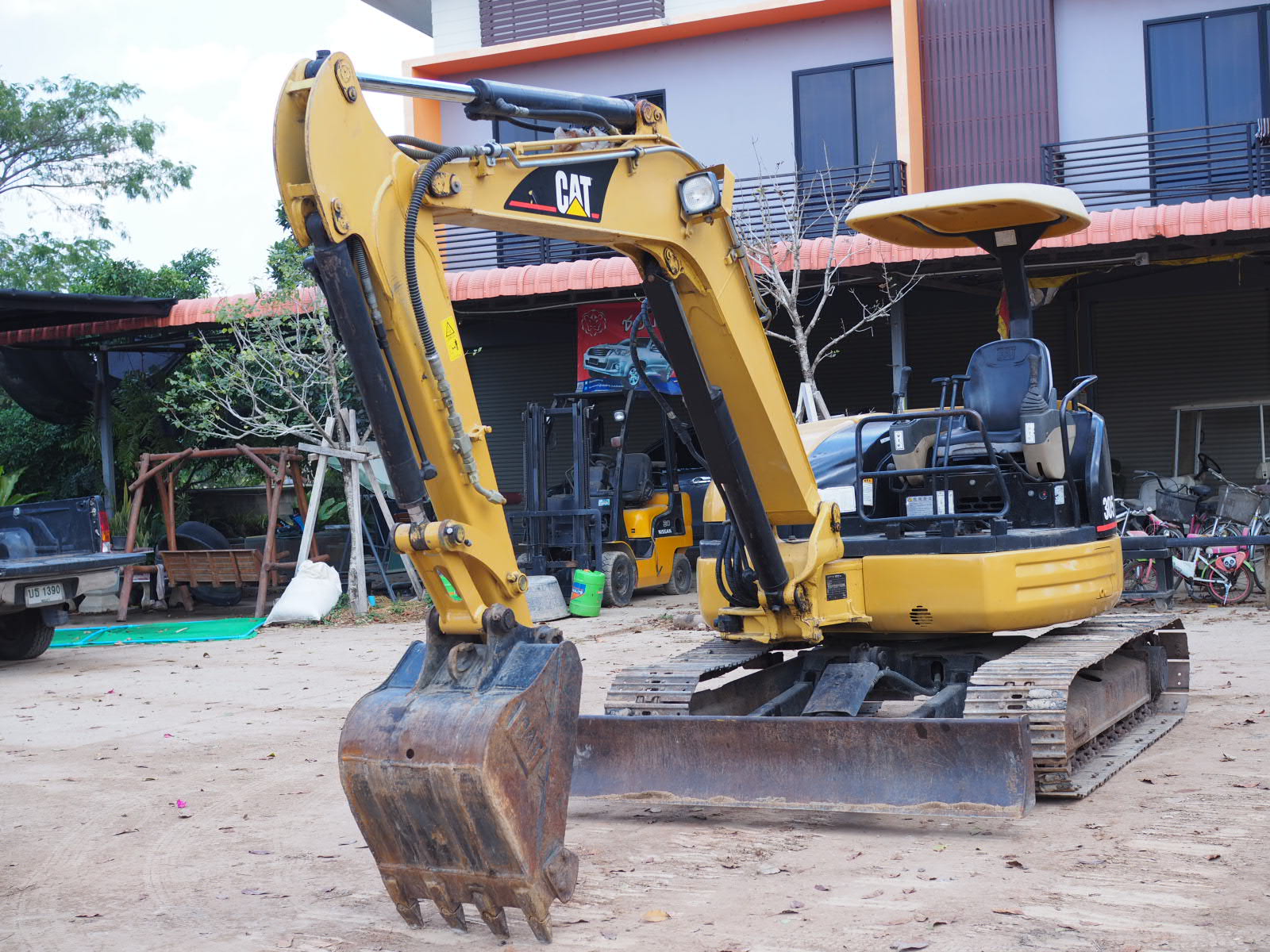 เก่านอกCAT305 ไลน์เจาะ อินวอย