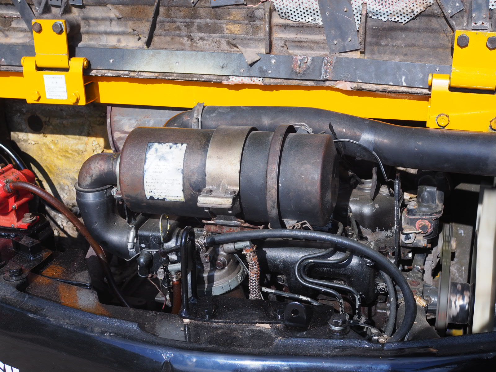 KOMATSU PC50UU-2E ไลน์เจาะ  ปั้มนิ้ว