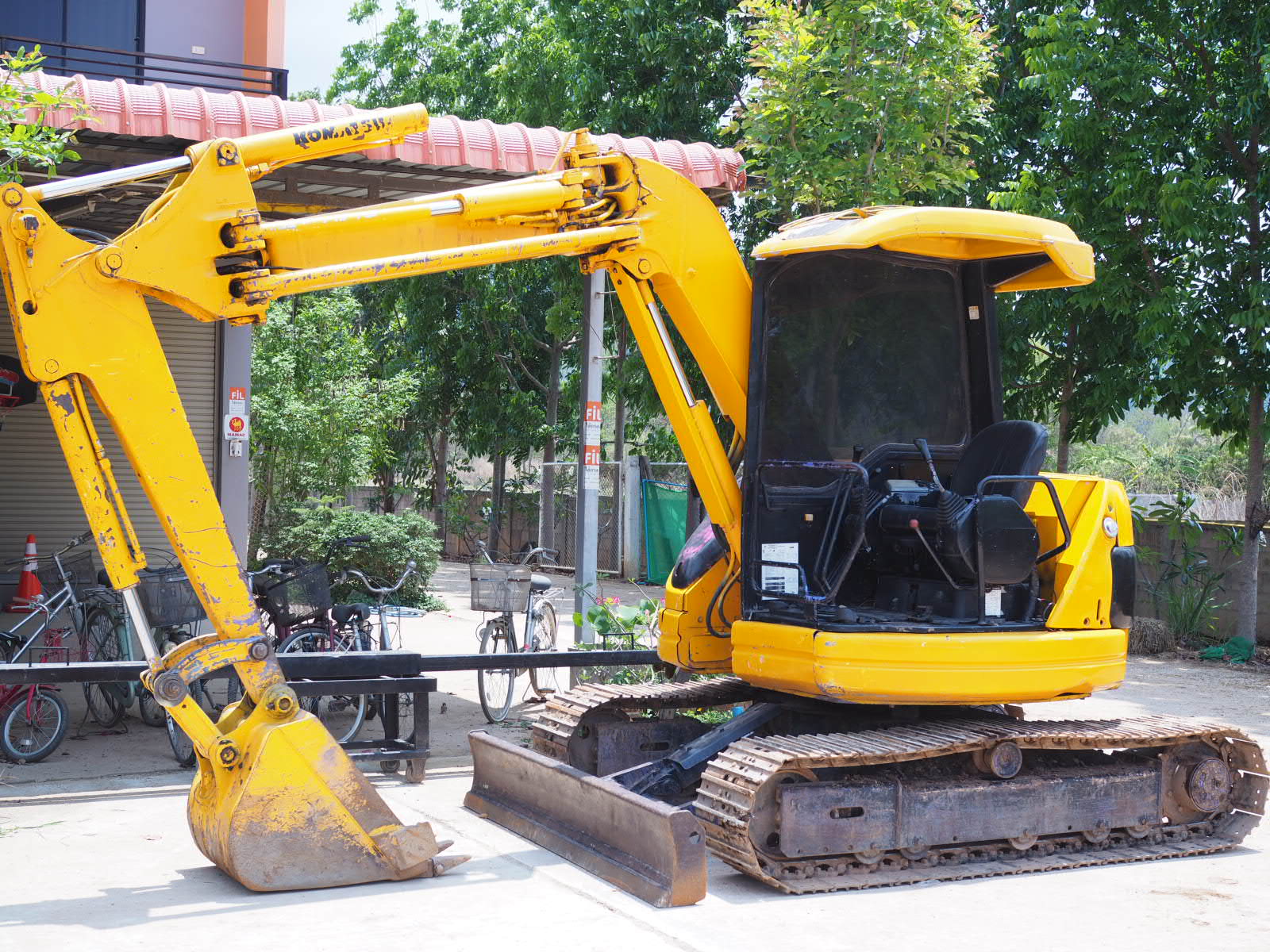 KOMATSU PC50UU-2 ปั้มเฟือง อินวอย