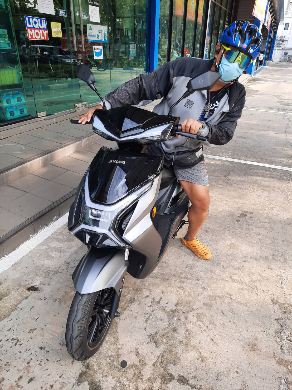 มอเตอร์ไซค์ไฟฟ้า Swag รุ่น Type X มือสอง สภาพใหม่