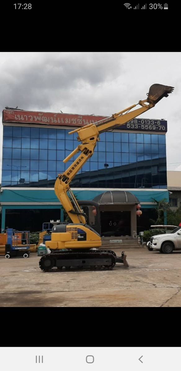 รถขุด KOMATSU PC75UU-2 บูมยืดได้ พร้อมใช้งาน สอบถามเพิ่มเติมที่คุณชัญญา 0658844400, www.nmc99.com รถขุด KOMATSU PC75UU-2 บูมยืดได้ พร้อมใช้งาน สอบถามเพิ่มเติมที่คุณชัญญา 0658844400, www.nmc99.com
