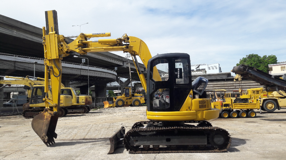 รถขุด KOMATSU PC75UU-2 รถสวยพร้อมใช้งาน สอบถามเพิ่มเติมที่คุณชัญญา 0658844400, www.nmc99.com