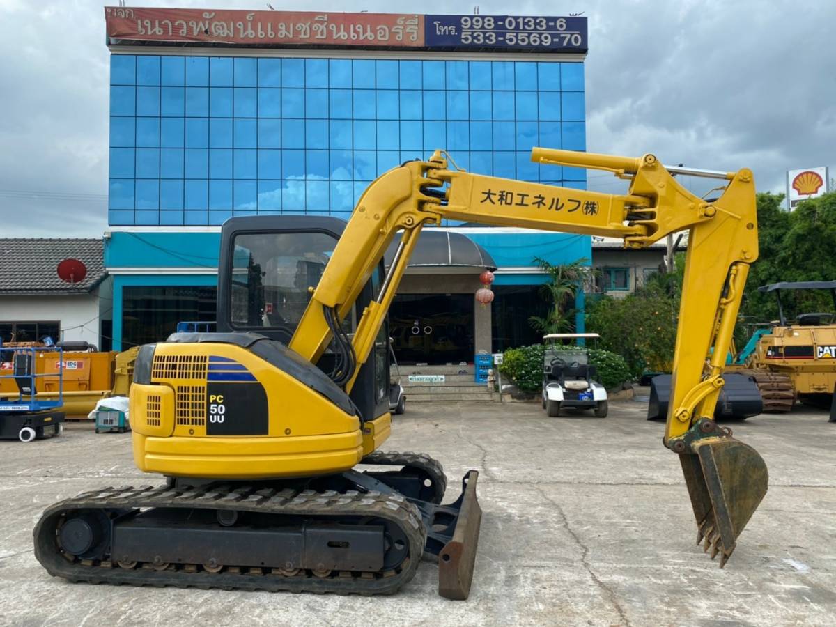 รถขุด KOMATSU PC50UU พร้อมใช้งานรถสวย สอบถามเพิ่มเติมที่คุณชัญญา 0658844400, www.nmc99.com