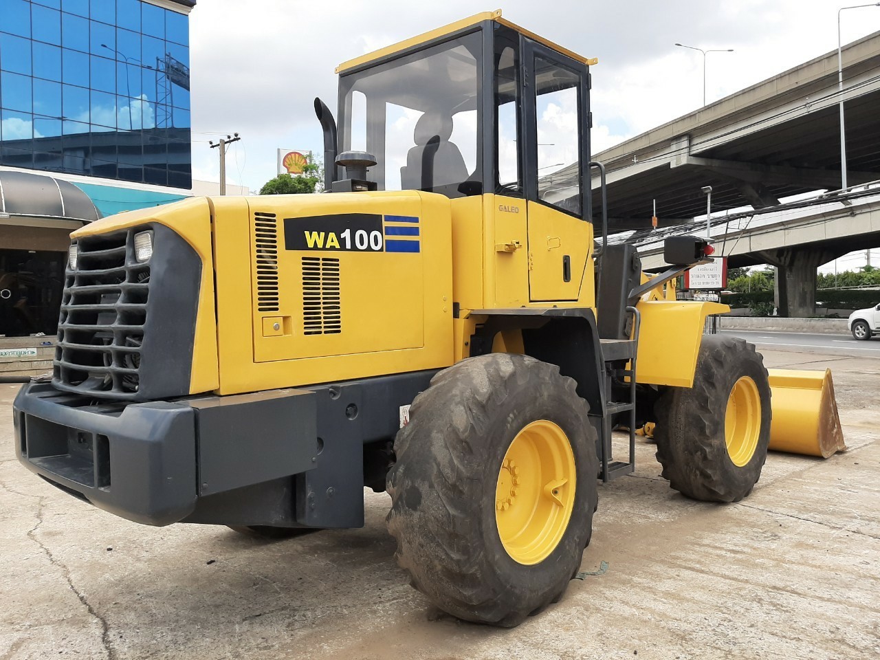 รถตัก KOMATSU WA100-5 รถสวยมาก รถตัก KOMATSU WA100-5 รถสวยมาก