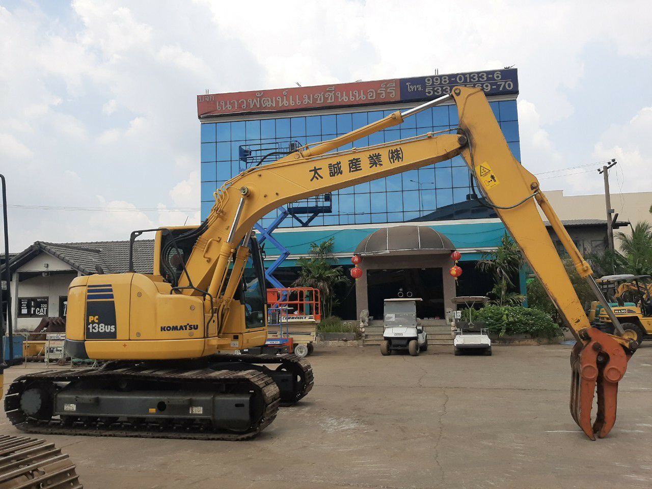 รถขุด KOMATSU PC138US-8 พร้อมใช้งาน สอบถามเพิ่มเติมที่คุณชัญญา 0658844400, www.nmc99.com