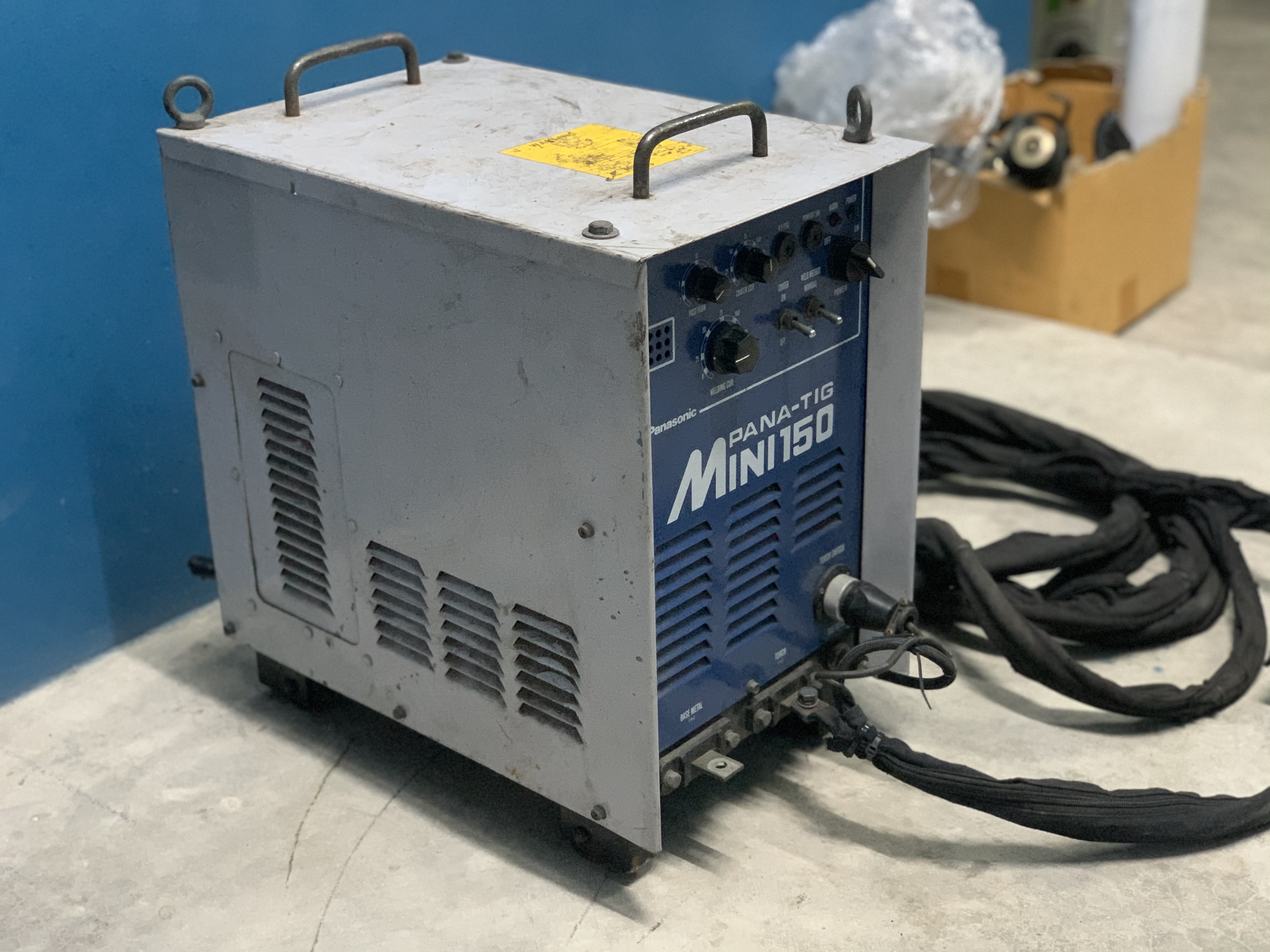 ขายตู้เชื่อมอาร์กอน Pana tig mini 150 220V ไฟบ้าน สภาพสวยใหม่มาก ออกโรงงาน อุปกรณ์สายเชื่อมครบ (ไม่ม ขายตู้เชื่อมอาร์กอน Pana tig mini 150 220V ไฟบ้าน สภาพสวยใหม่มาก ออกโรงงาน อุปกรณ์สายเชื่อมครบ (ไม่ม