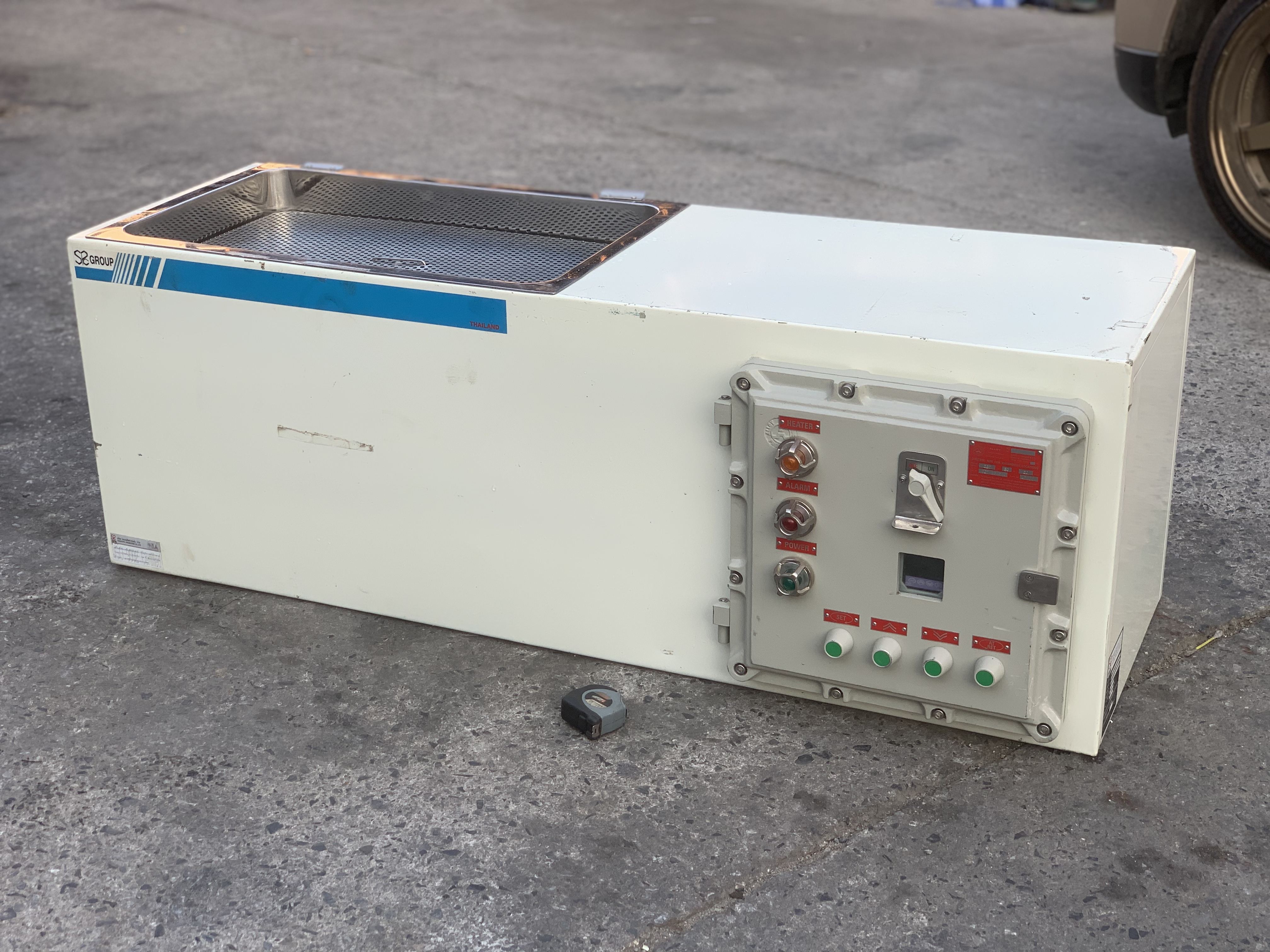 ขายชุดถังสแตนเลสทำความร้อน ปรับระดับความร้อนได้ถึง 520องศา