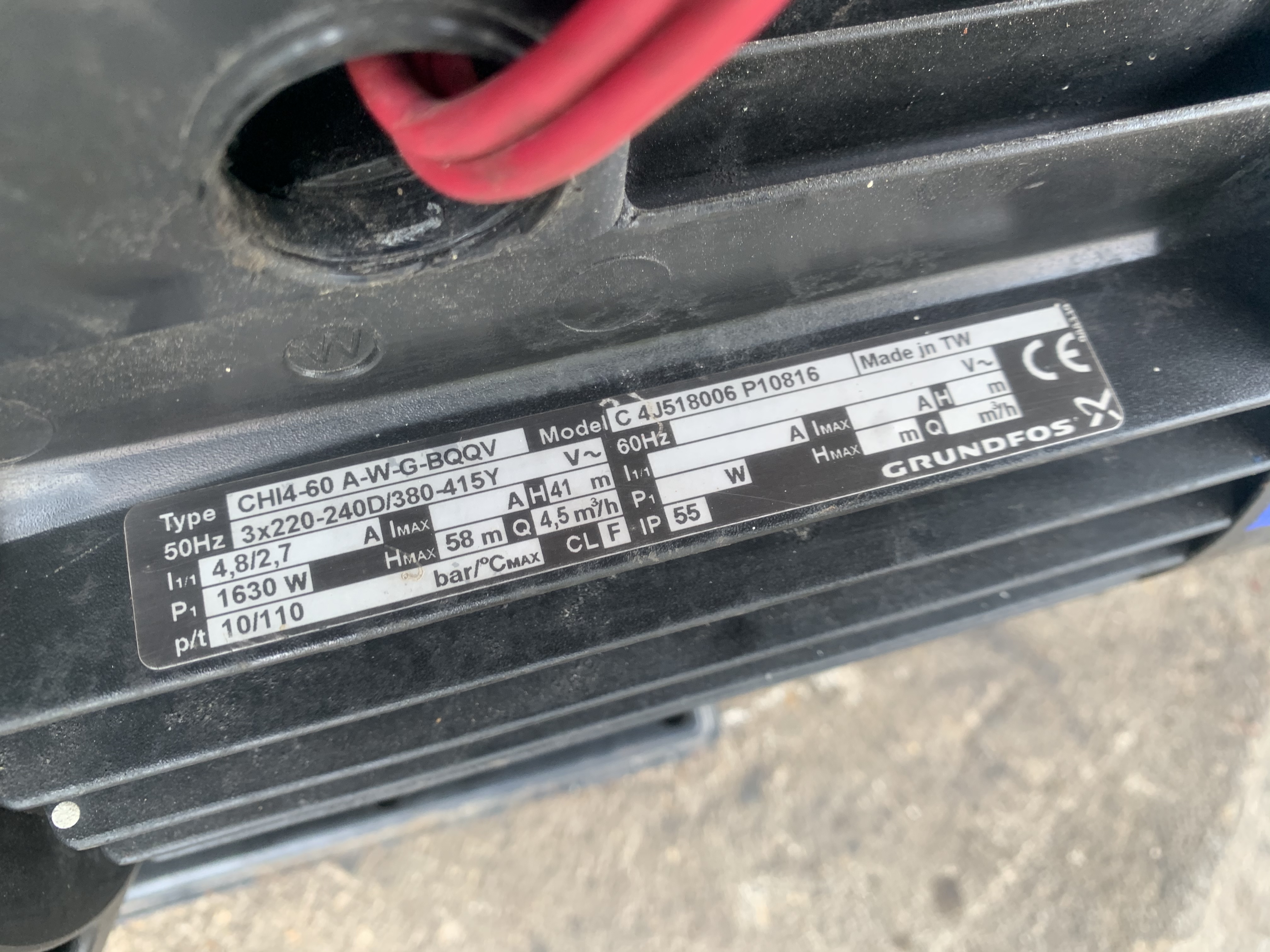 ขายปั๊มน้ำแรงดันสูงหัวปั๊มสแตนเลส Grundfos 2HP. 220/380V made in Germany สภาพสวยใหม่มาก หมุนนิ่ม พร้อมใช้งาน มี 2ตัวครับ ราคาตัวละ 6,200 บาท ขายปั๊มน้ำแรงดันสูงหัวปั๊มสแตนเลส Grundfos 2HP. 220/380V made in Germany สภาพสวยใหม่มาก หมุนนิ่ม พร้อมใช้งาน มี 2ตัวครับ ราคาตัวละ 6,200 บาท